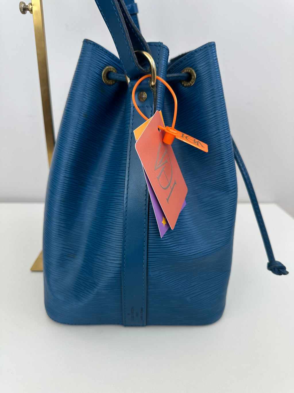 Louis Vuitton Petite Noé Epi Blue