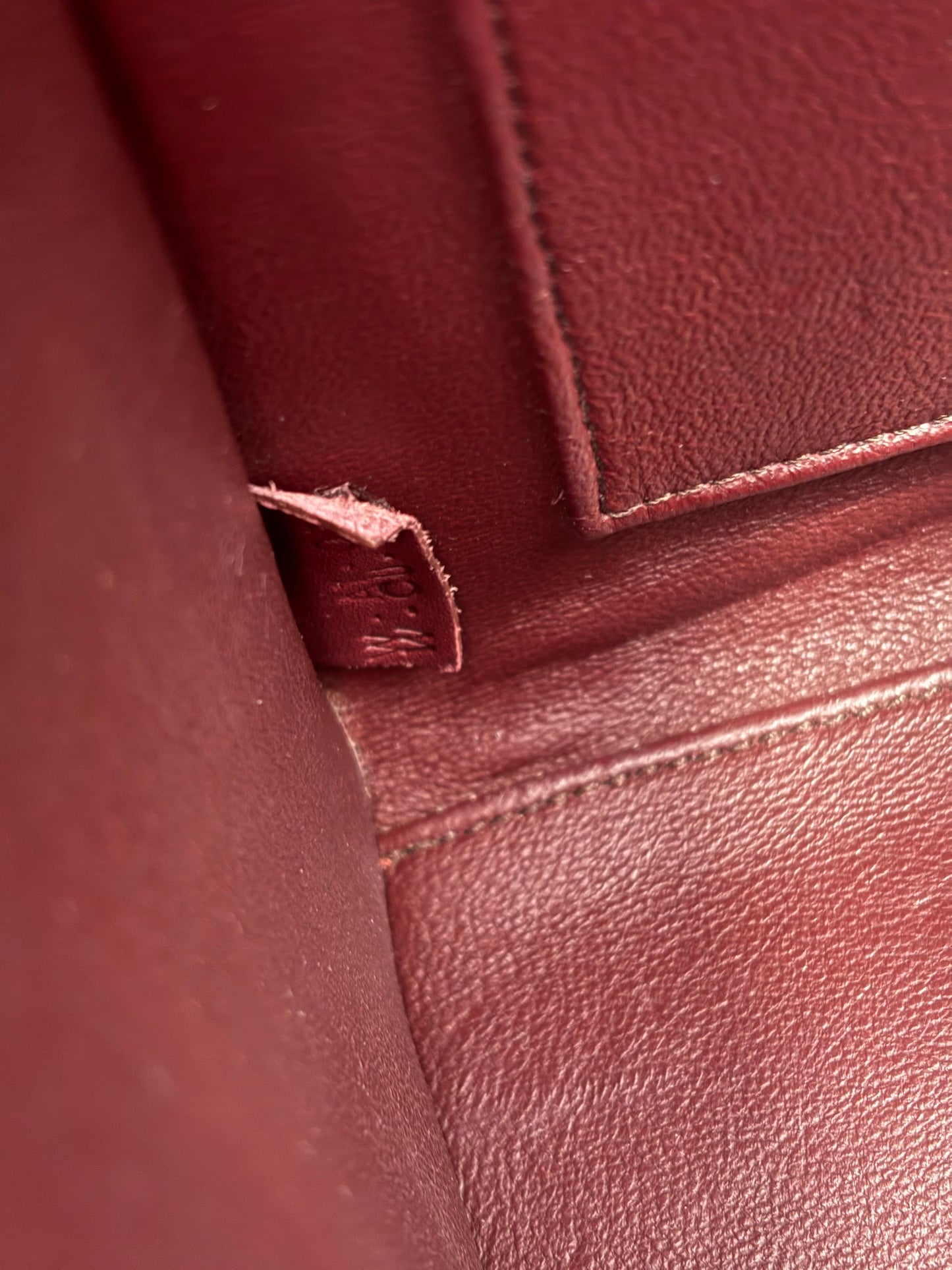 018569 - Céline Red Luggage Nano