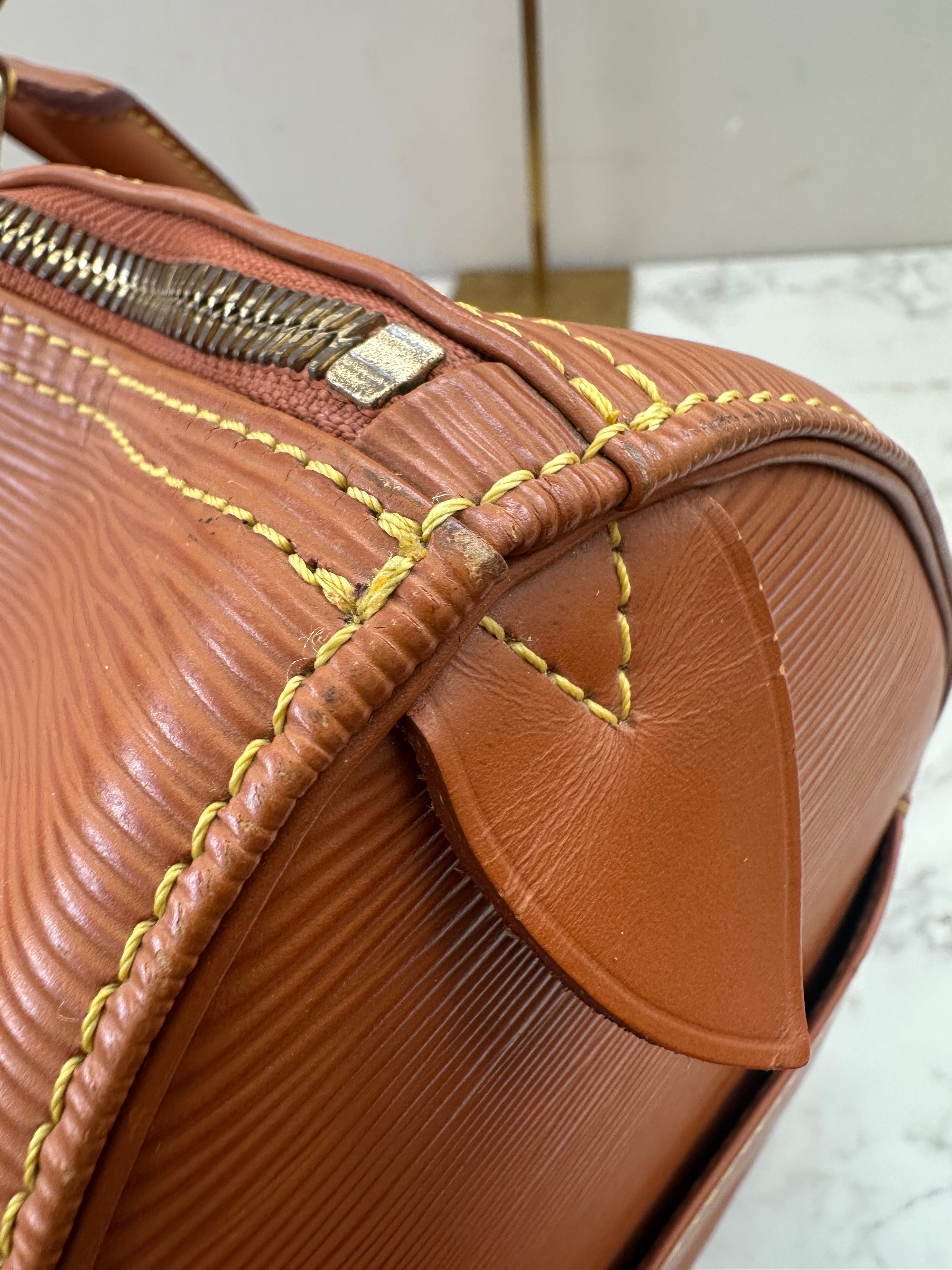 Louis Vuitton Keepall 45 Epi Brown