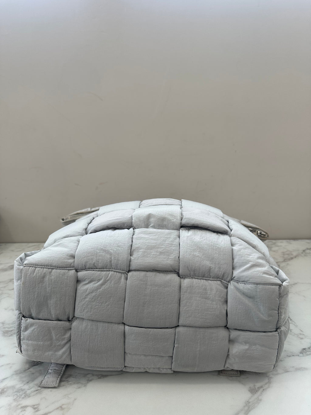 Bottega Veneta Gray Nylon