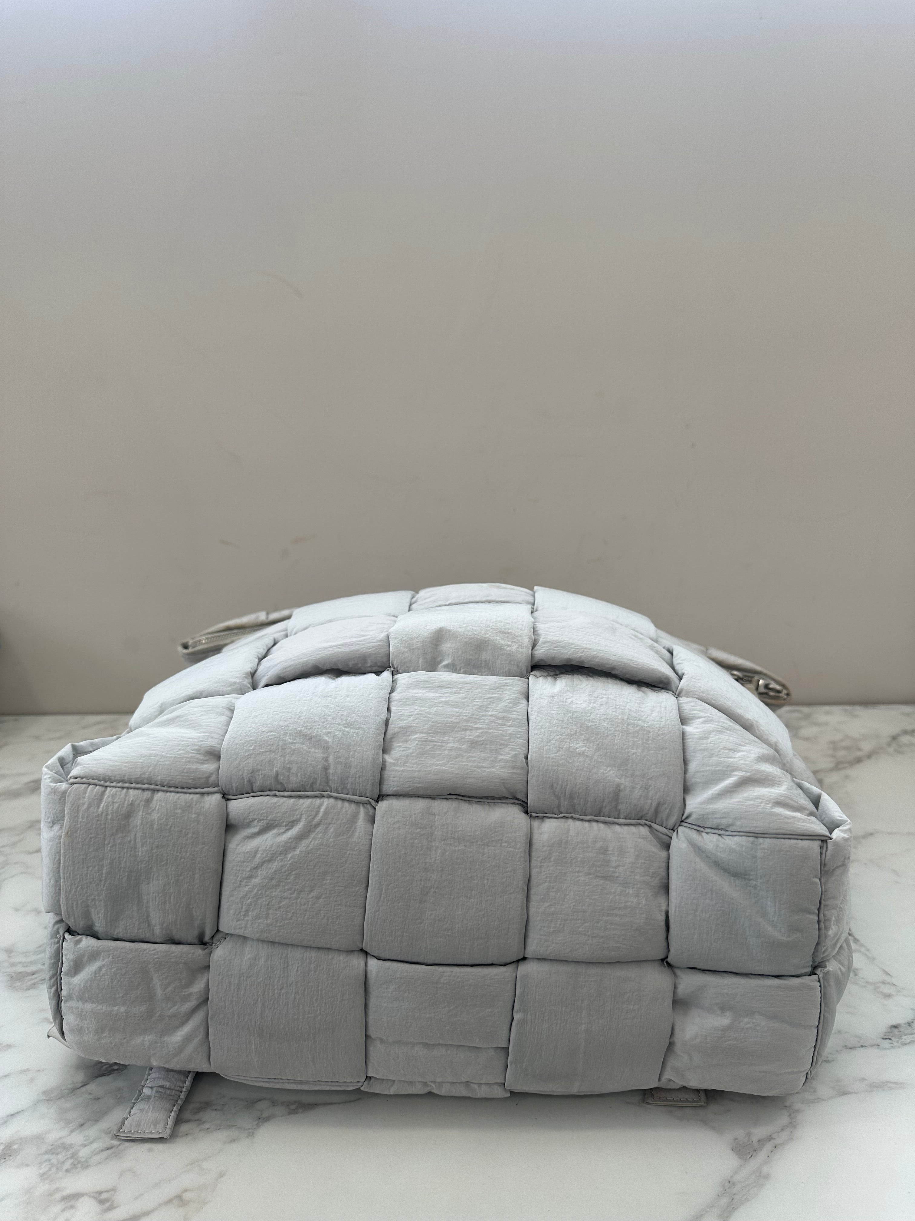 Bottega Veneta Gray Nylon