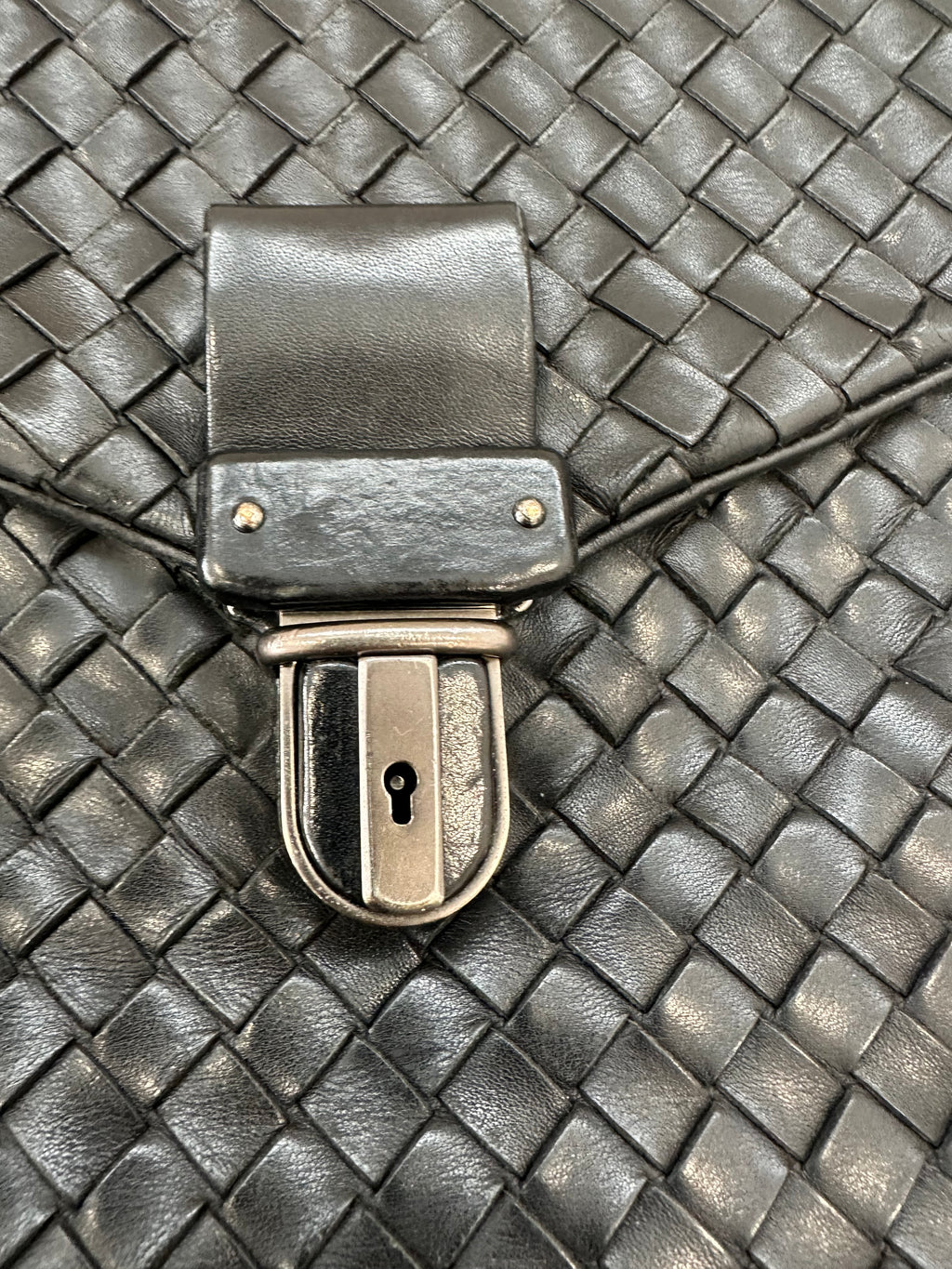 Bottega Veneta Black intrecciato