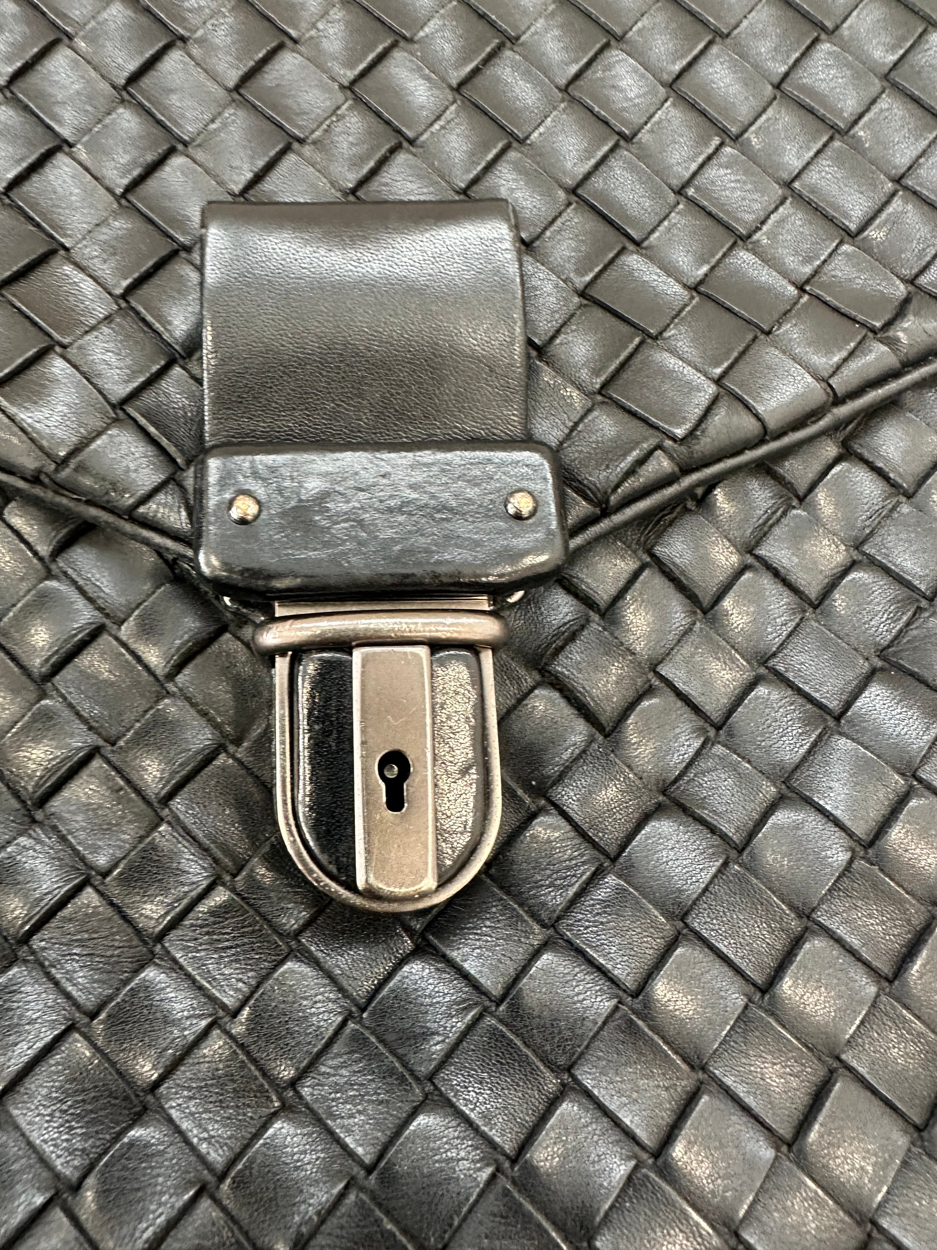 Bottega Veneta Black intrecciato