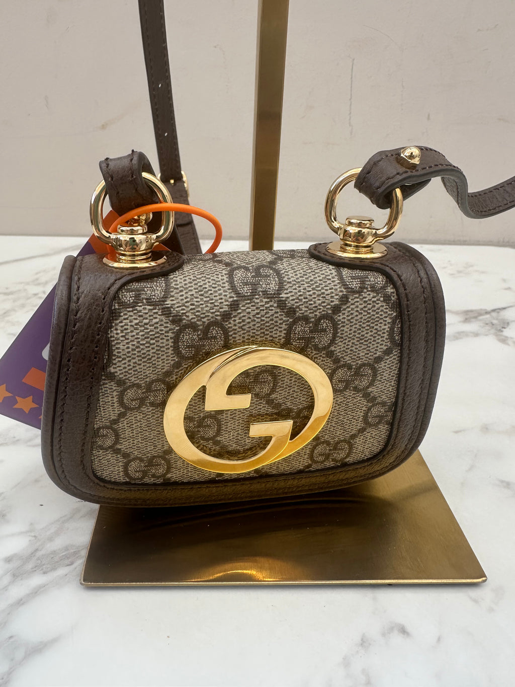 Gucci Brown GG Supreme Blondie