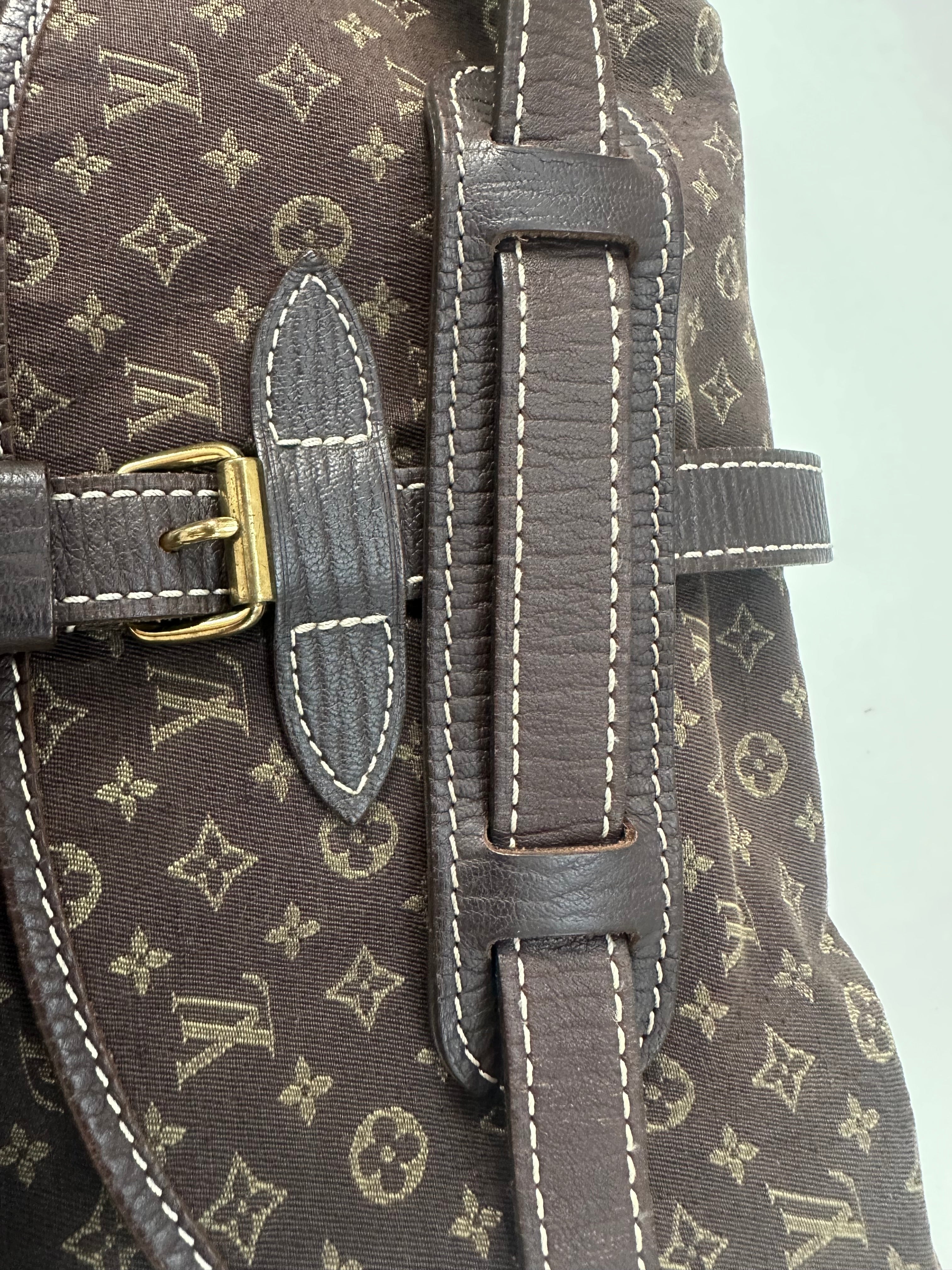Louis Vuitton Mini Lin Saumur 30