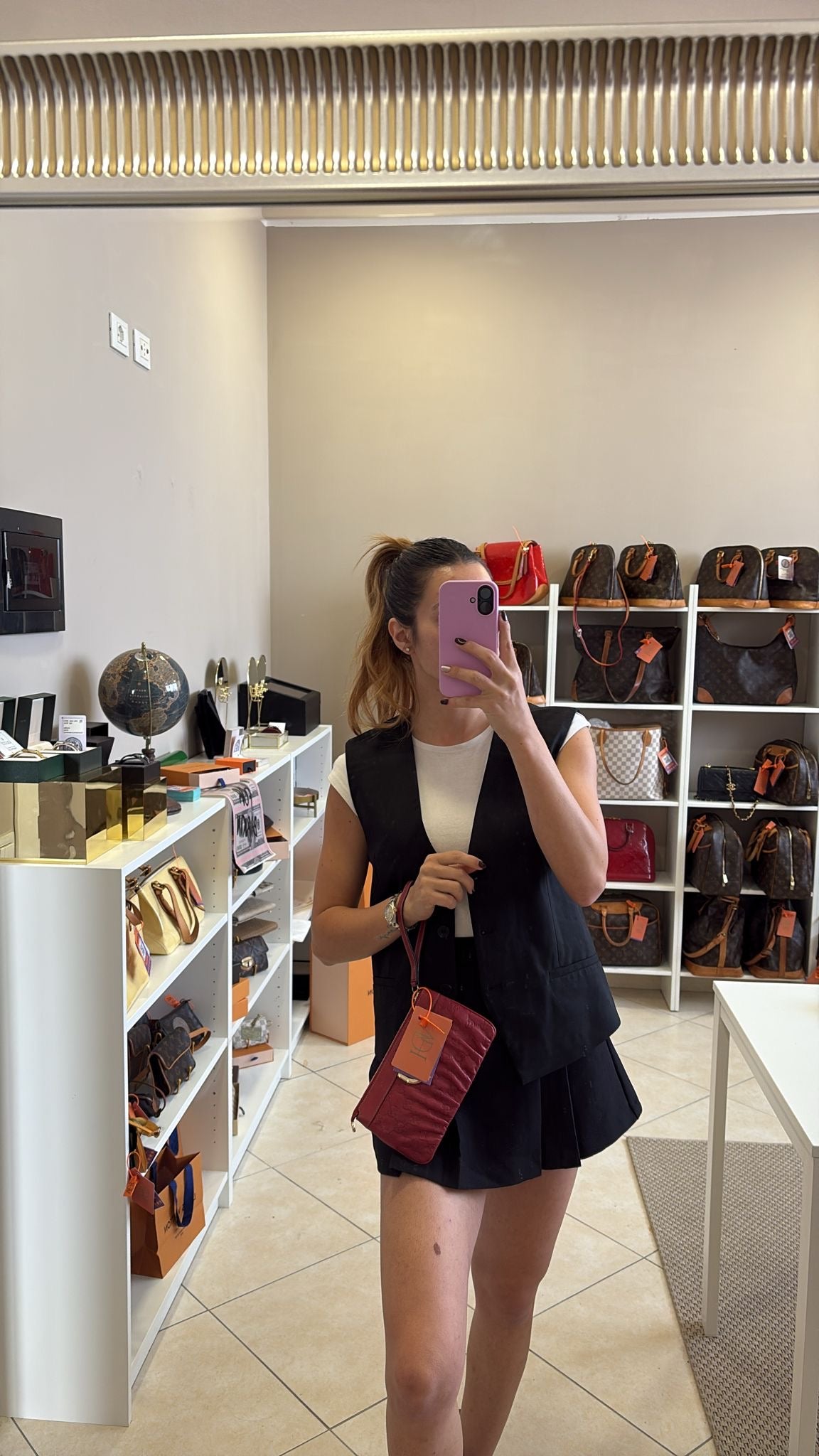 Gucci Red Pouch