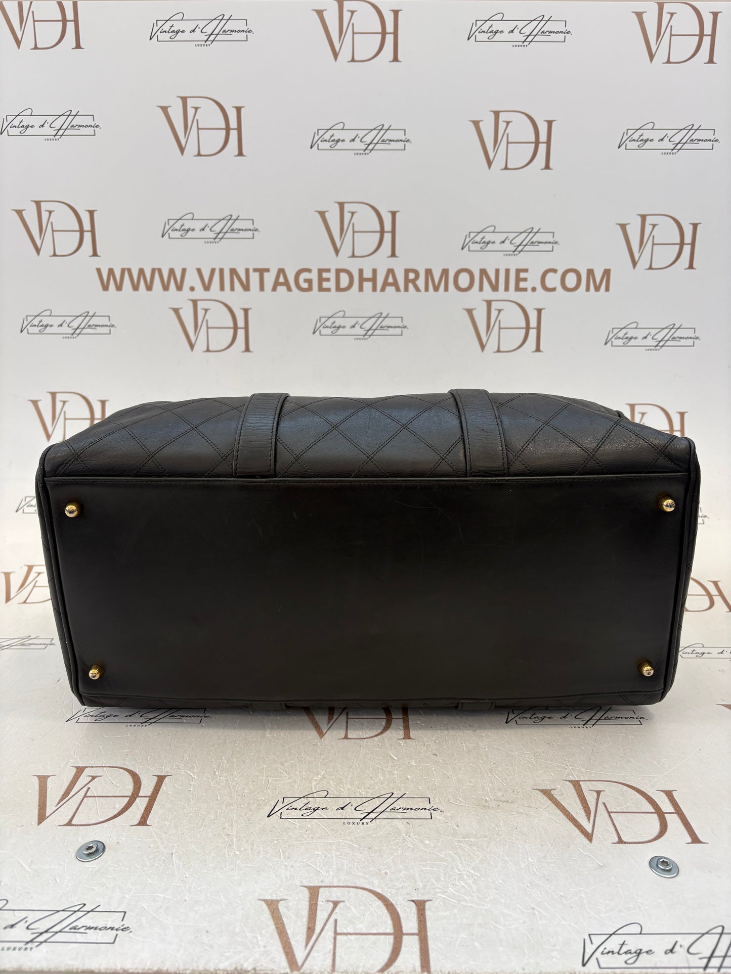 018229 - Chanel Bicolore Duffle Bag