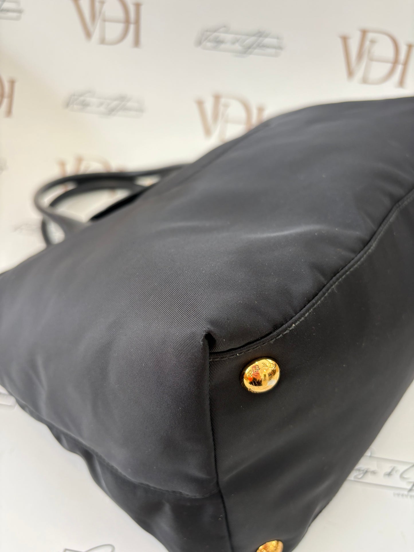 384216 - Prada Black Nylon