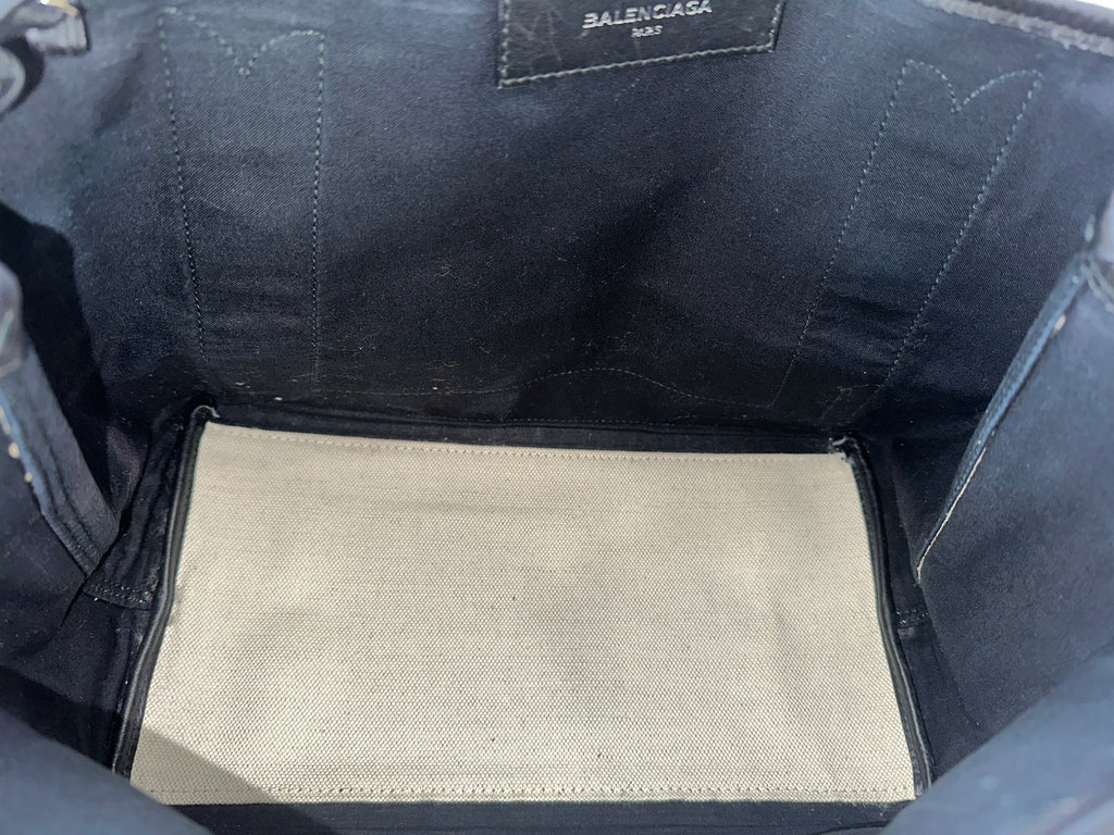 Balenciaga White Canvas