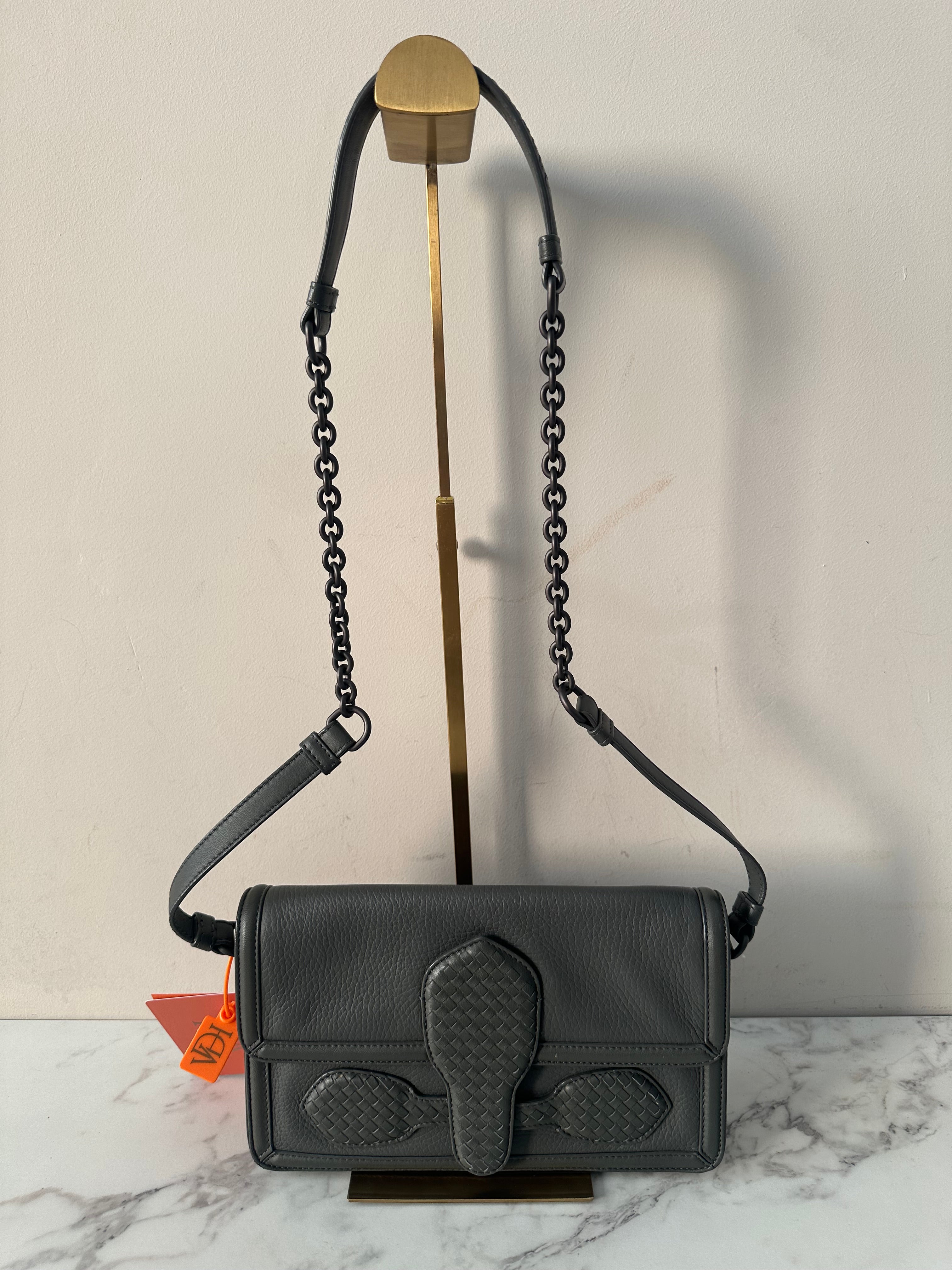 Bottega Veneta Gray Shoulder