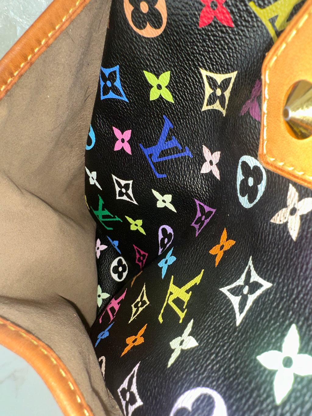 Louis Vuitton Black Multicolor Chrissie