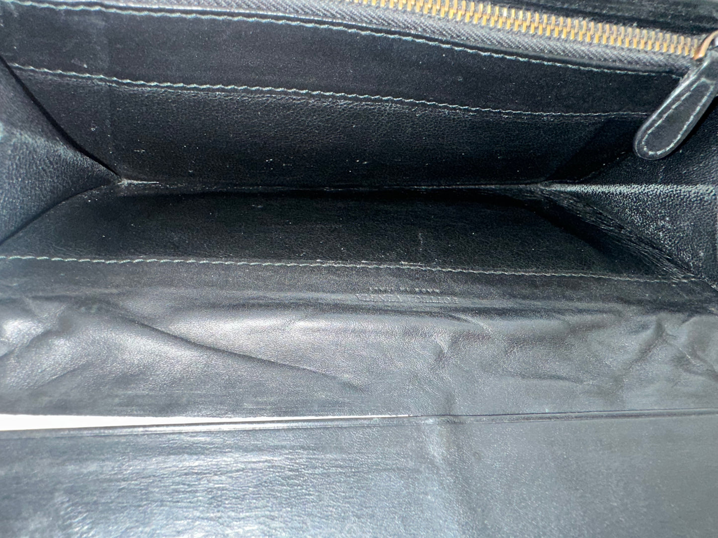 Bottega Veneta Black Lomg Wallet
