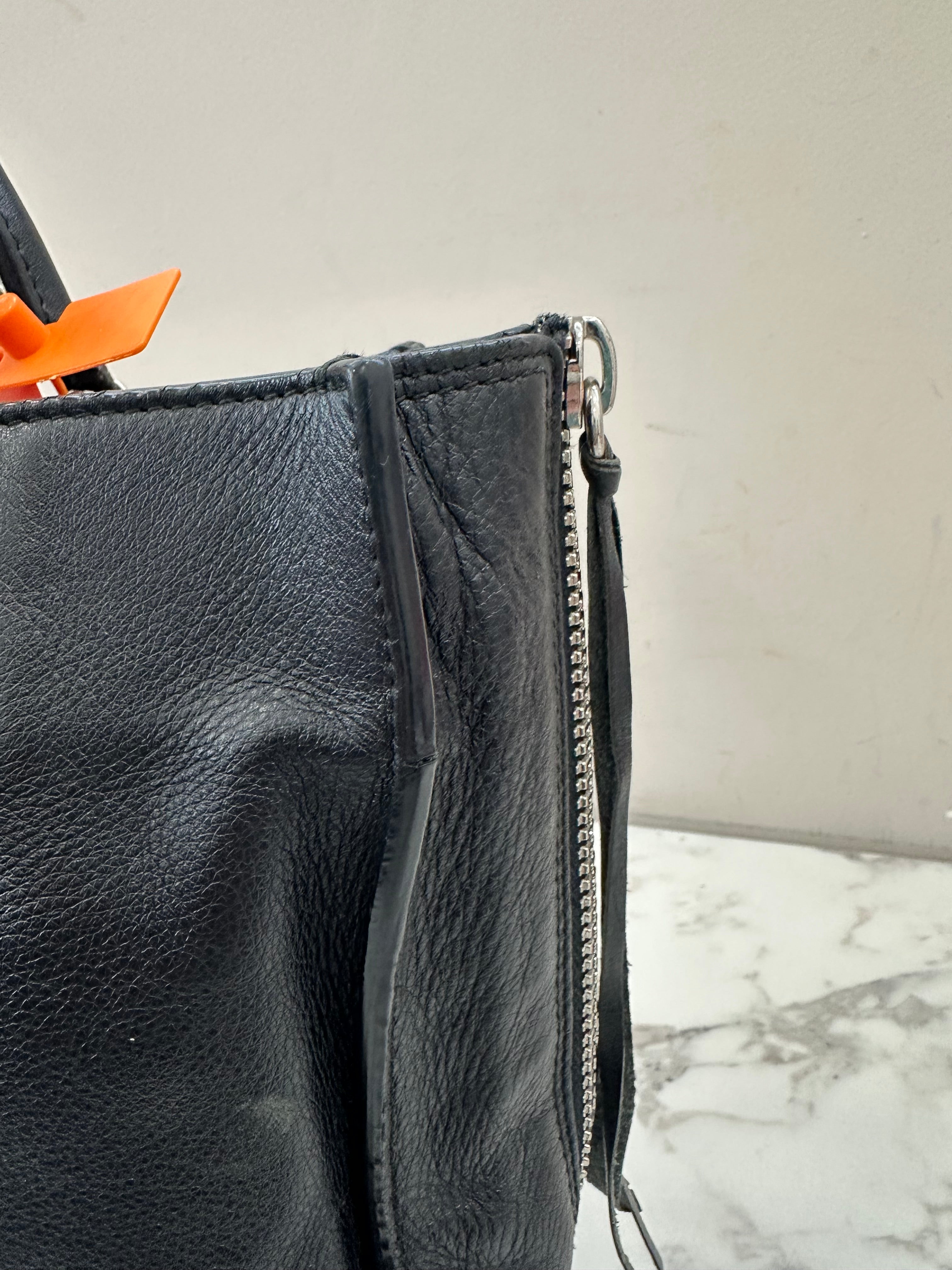 Balenciaga Black Leather