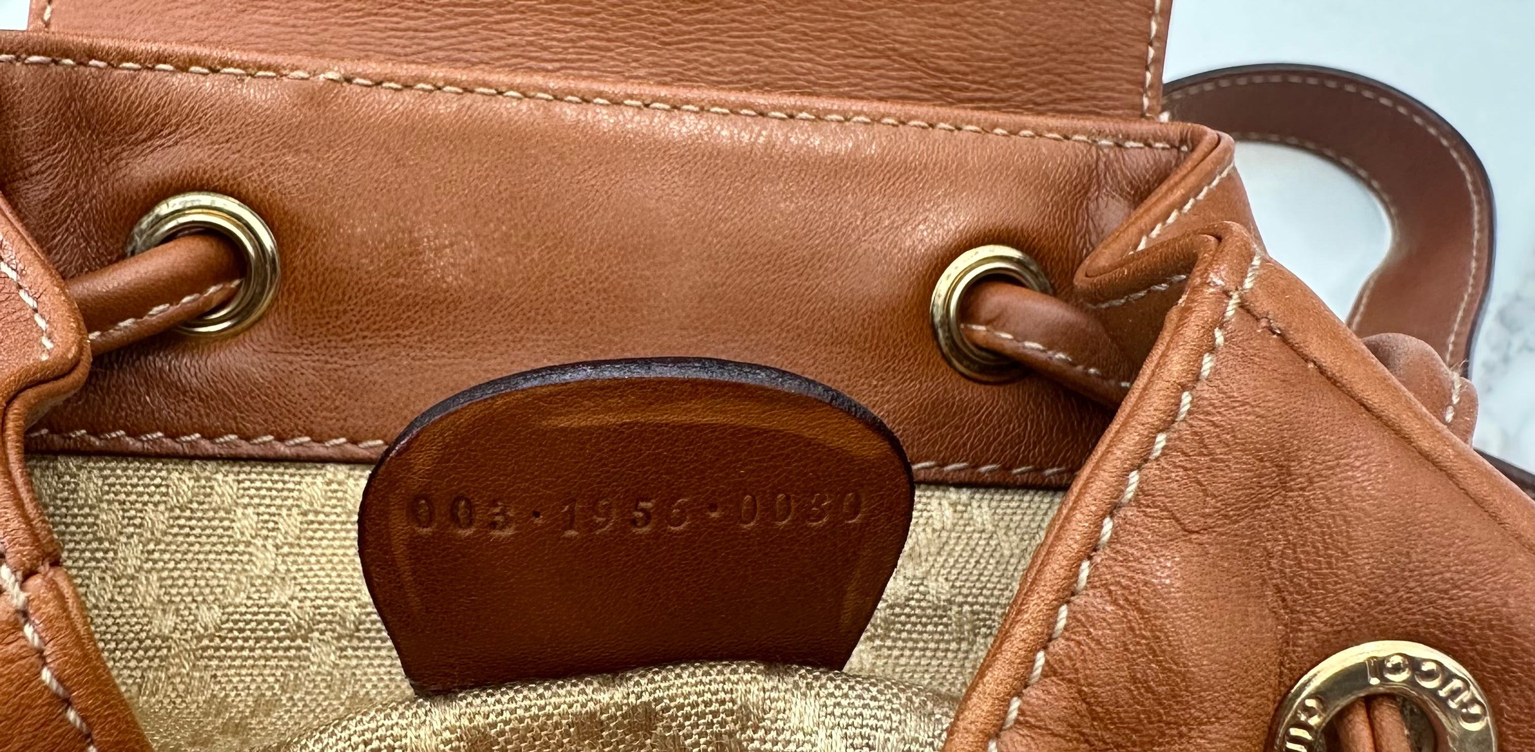 Gucci Bamboo Backpack