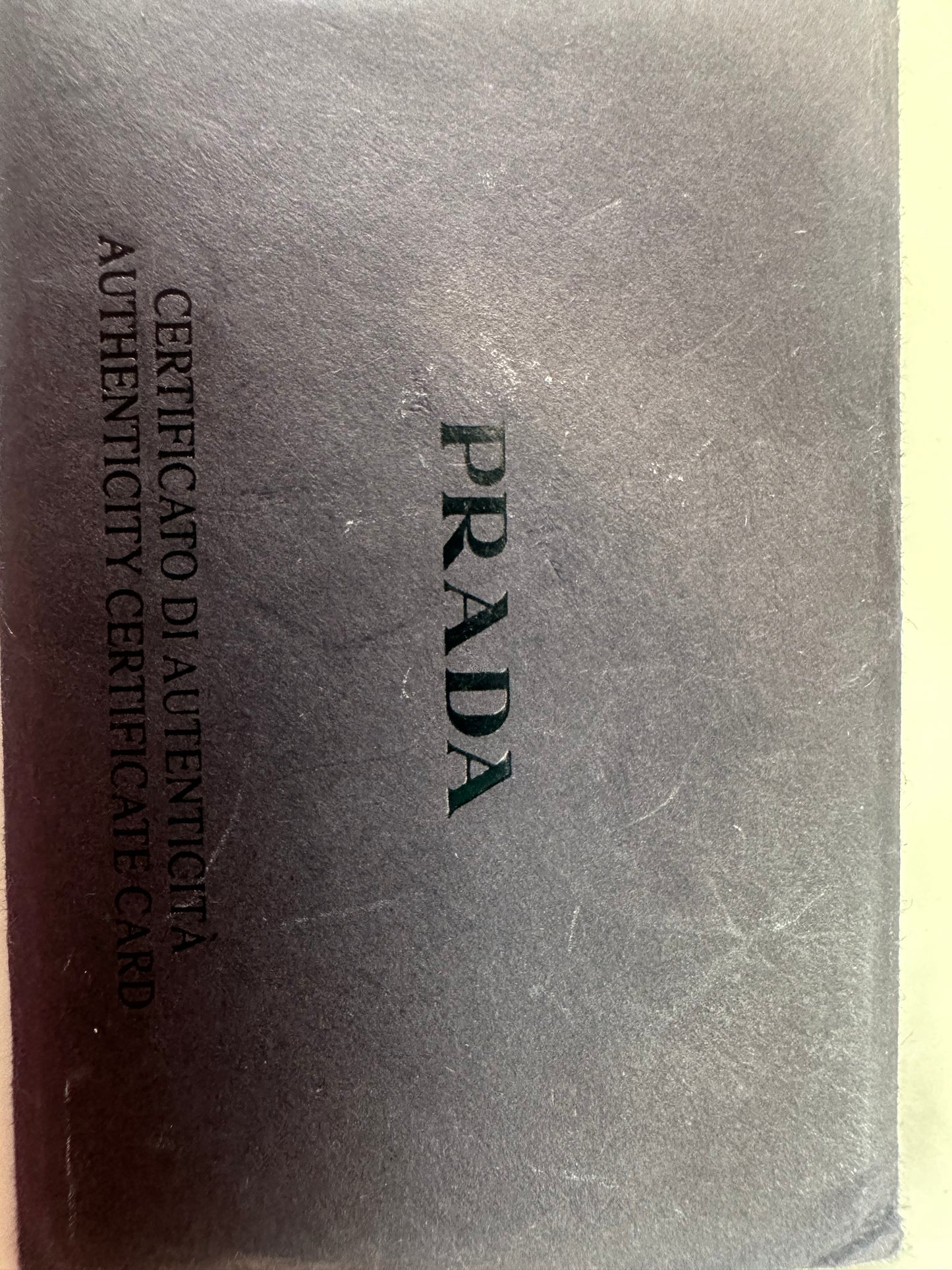 Prada Brown Leather