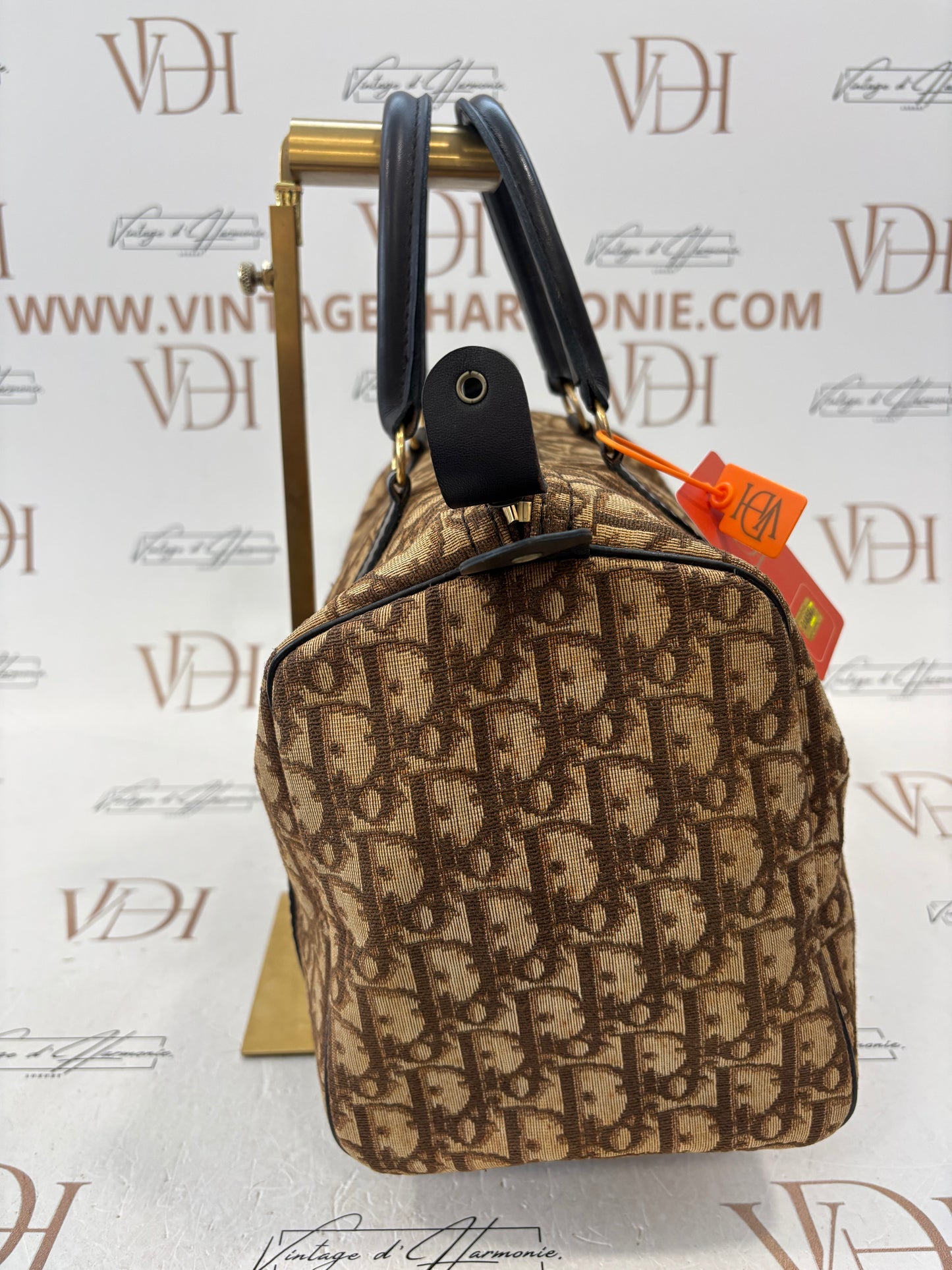 018597 - Christian Dior Brown Trotter Duffle