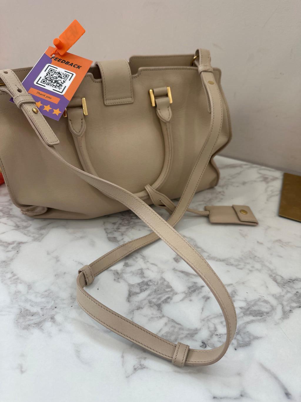 Saint Laurent Beige 2way