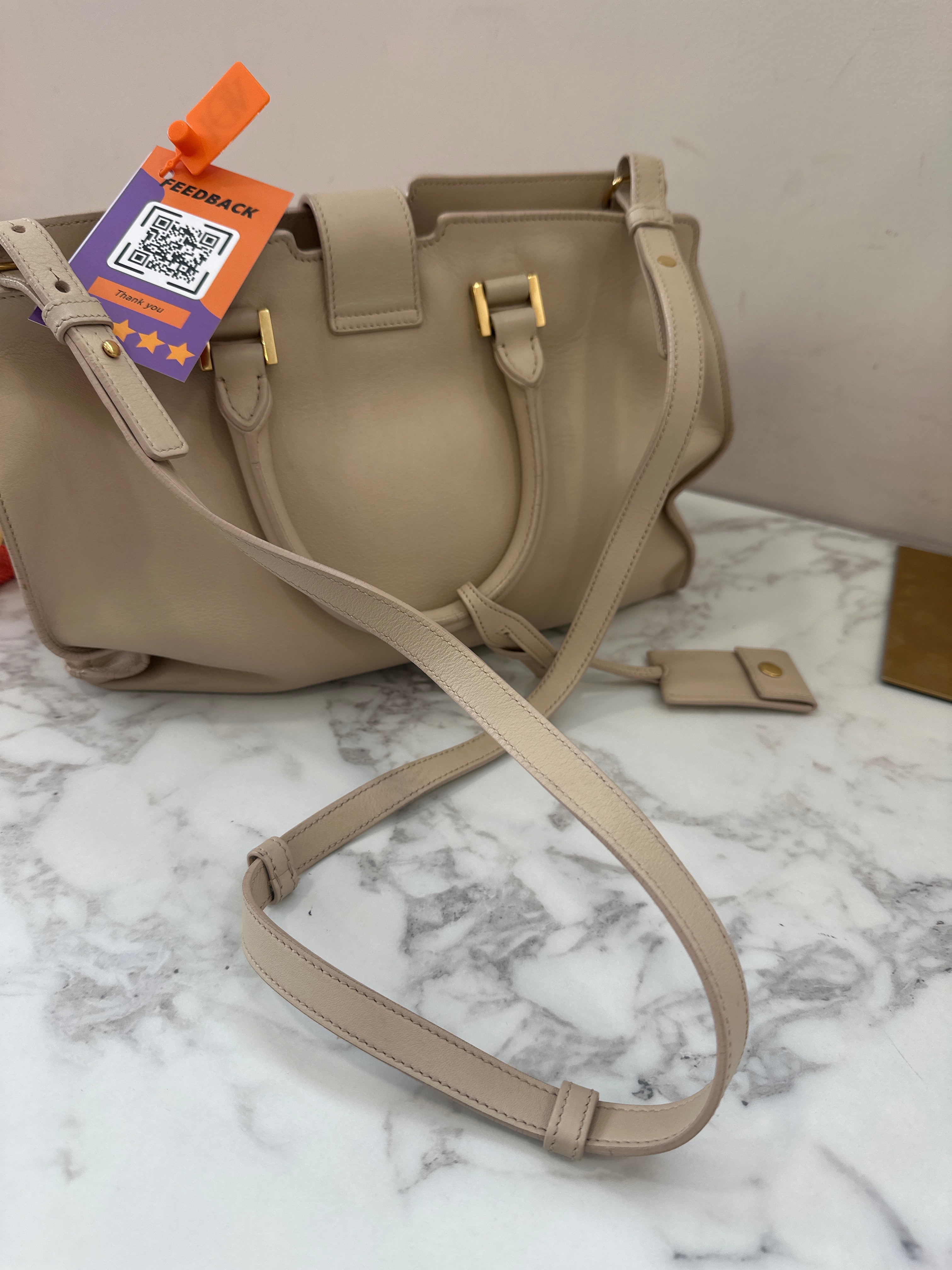 Saint Laurent Beige 2way