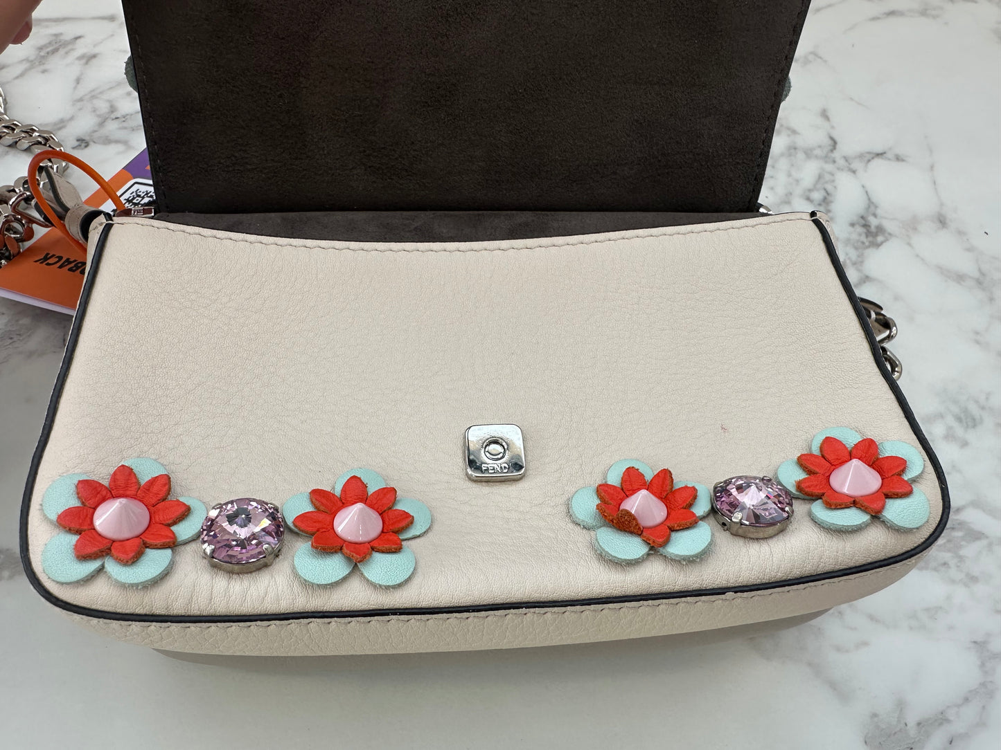 Fendi Flowerland Double Micro Baguette