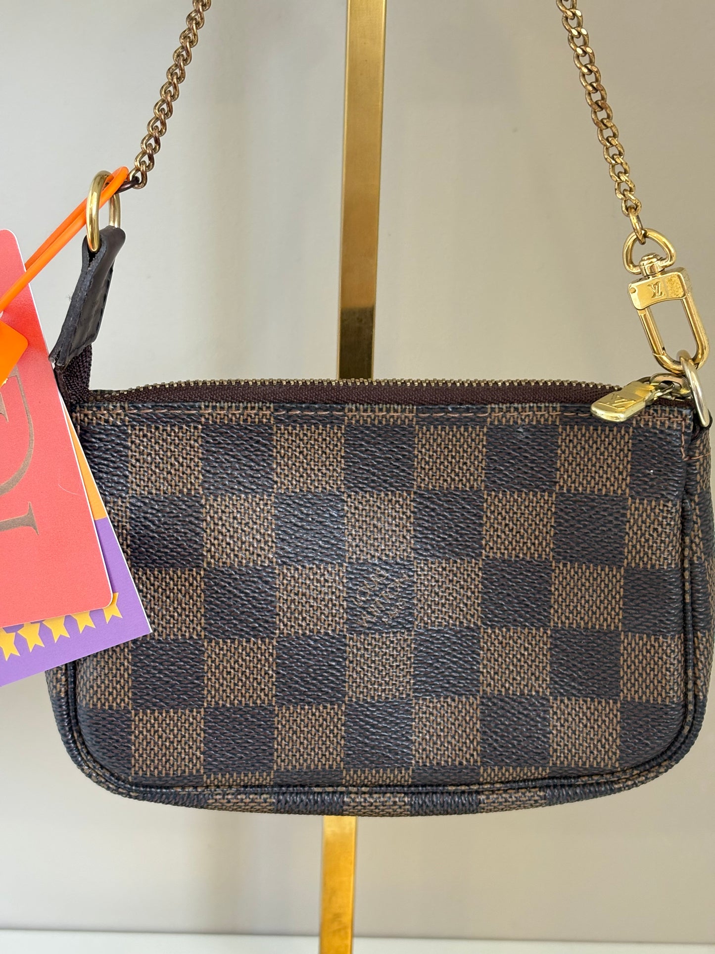 Louis Vuitton Pochette mini Damier Ebene