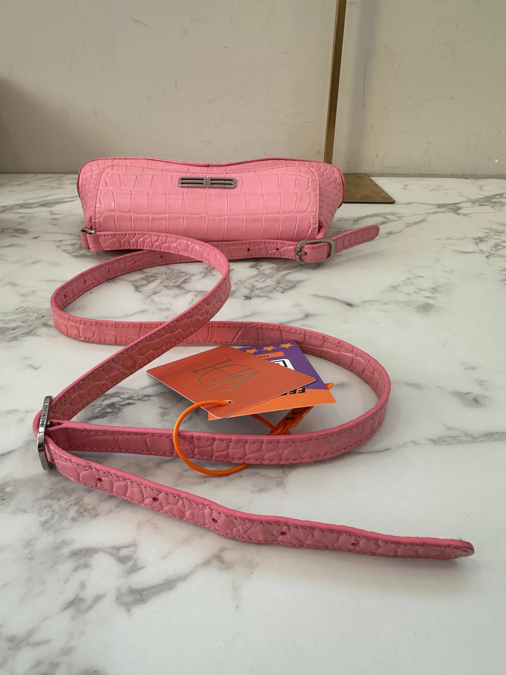 Balenciaga Pink Leather