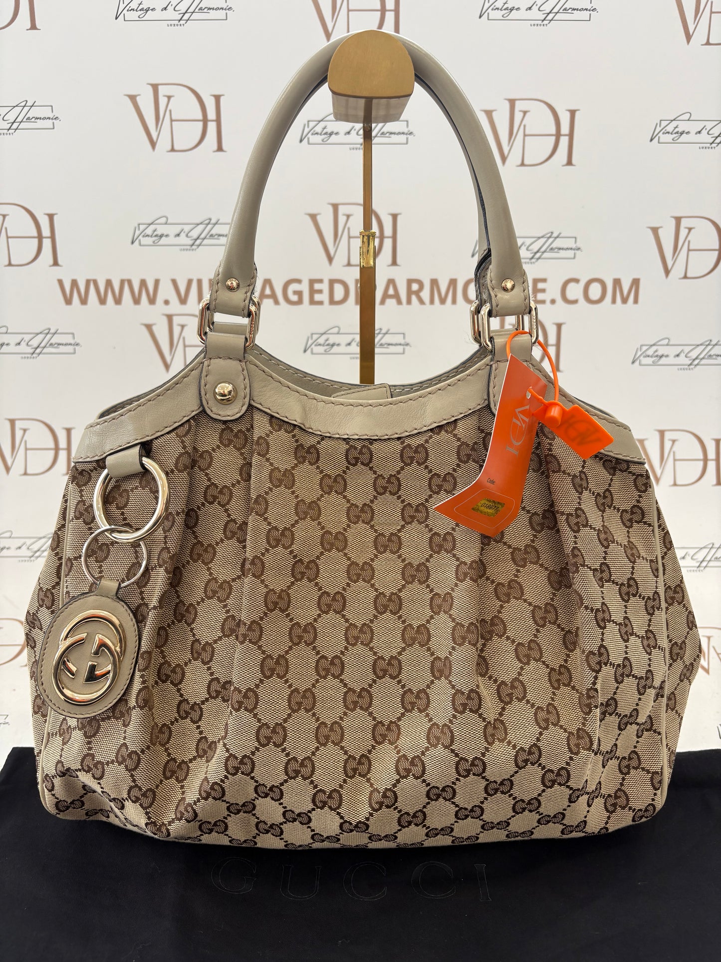 018977 - Gucci Beige Canvas GG