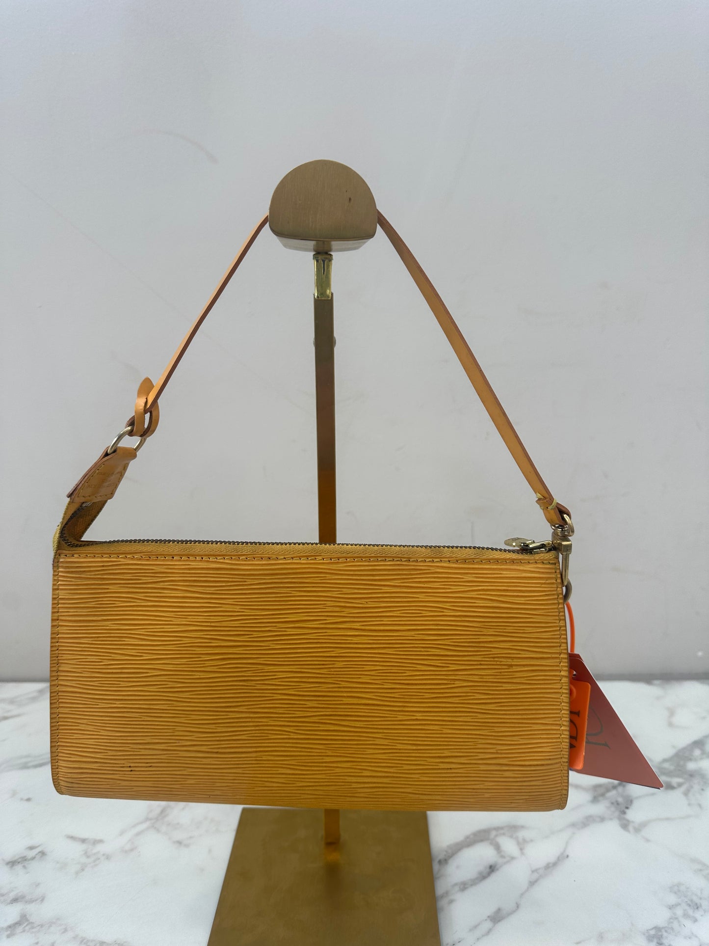 Louis Vuitton Yellow Epi Pochette