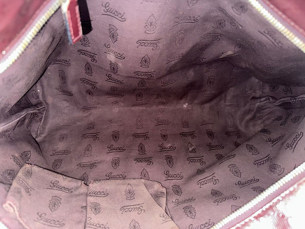 Gucci Bordeaux Tote Bag