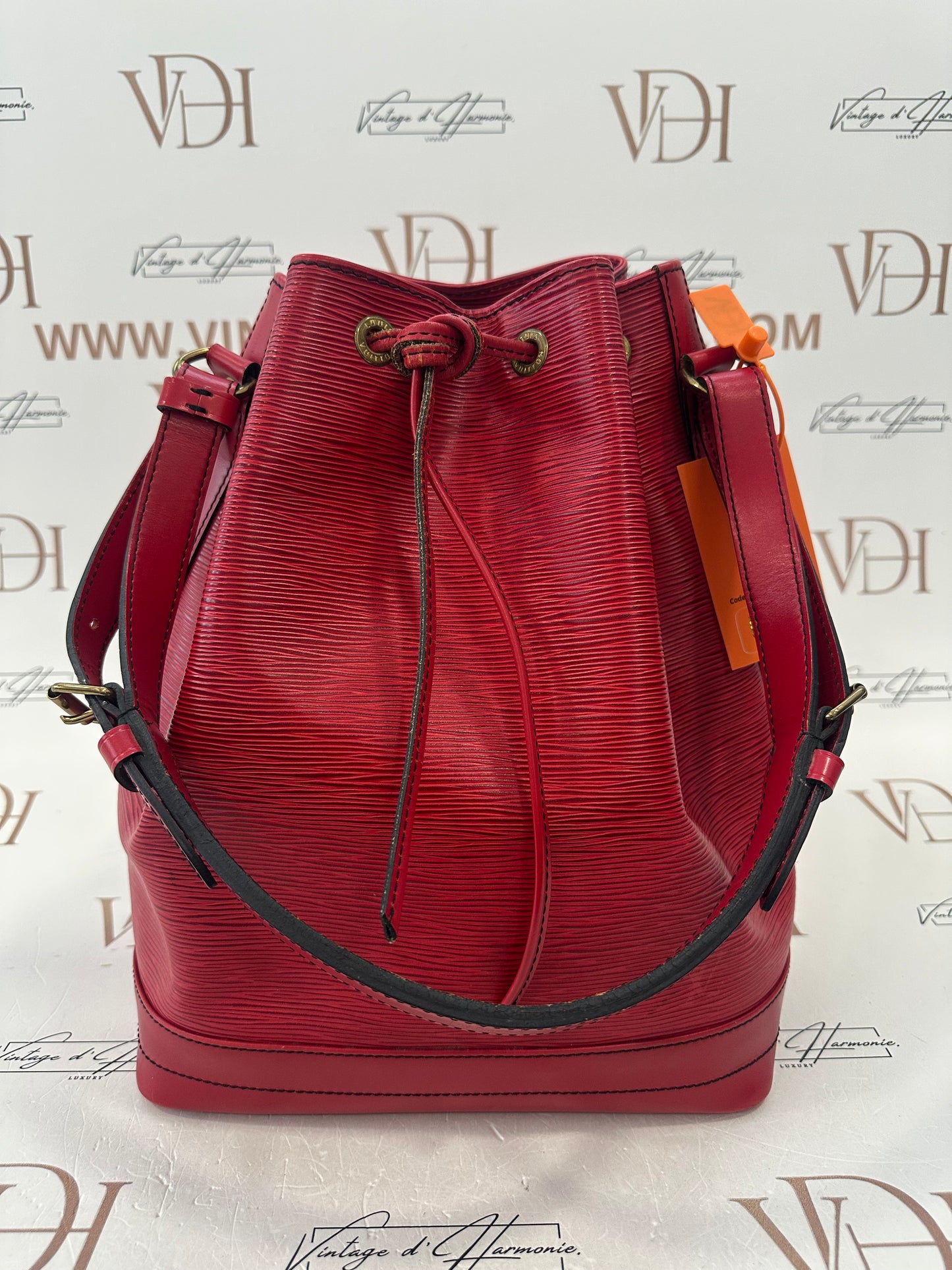 017924 - Louis Vuitton Red Epi