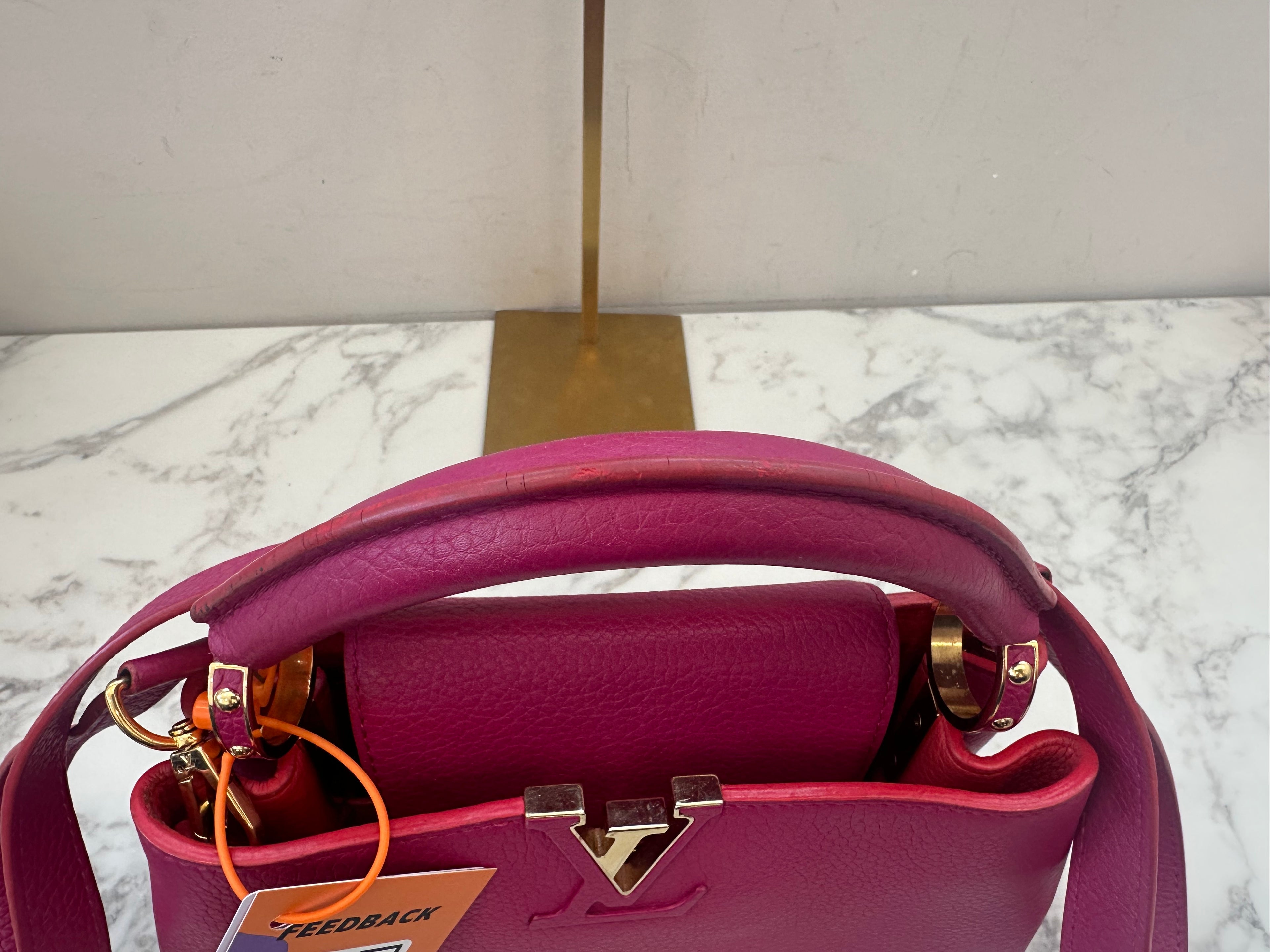 Louis Vuitton Capucines BB Pink