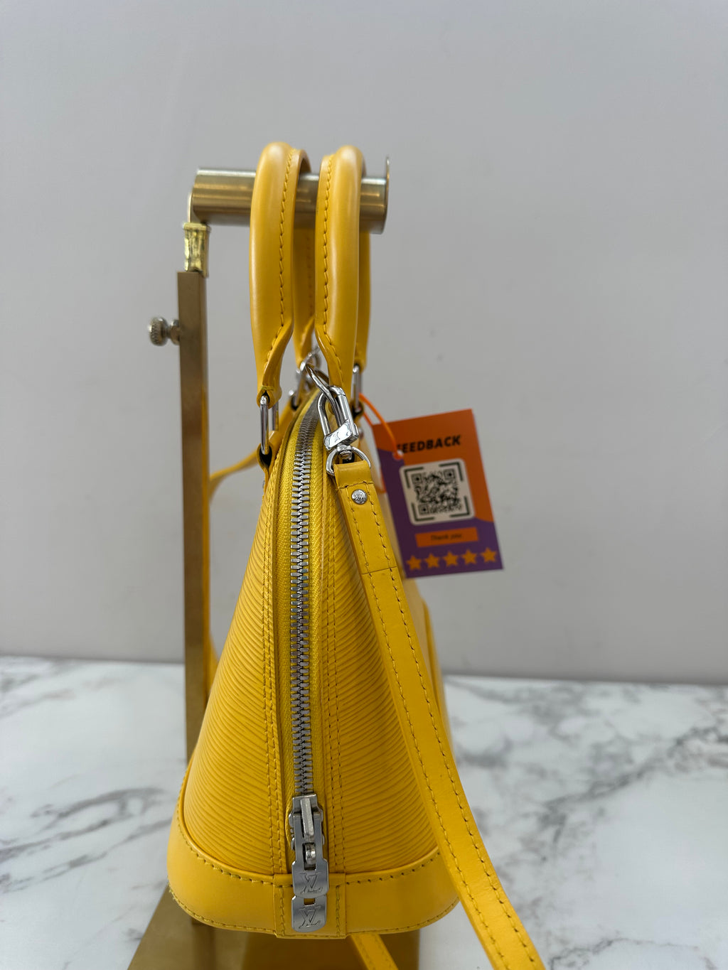 Louis Vuitton Alma BB Epi Yellow