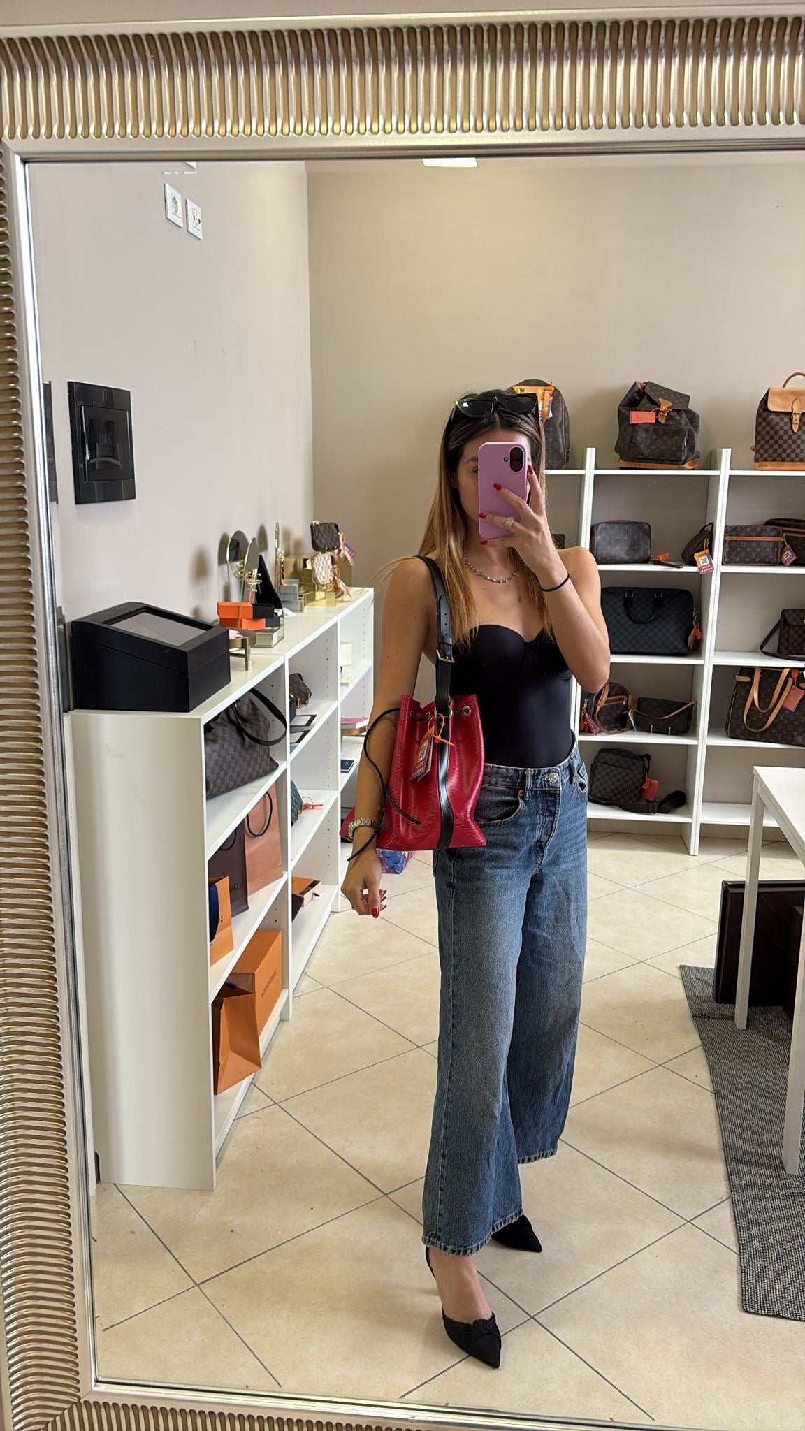 Louis Vuitton Petite Noé Epi Bicolor