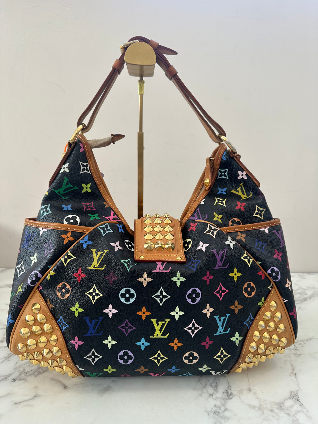 Louis Vuitton Black Multicolor Chrissie