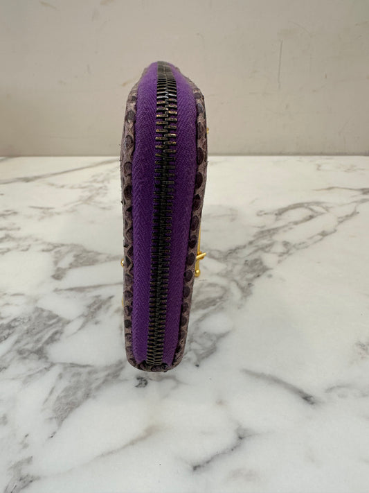 Bottega Veneta Purple Wallet