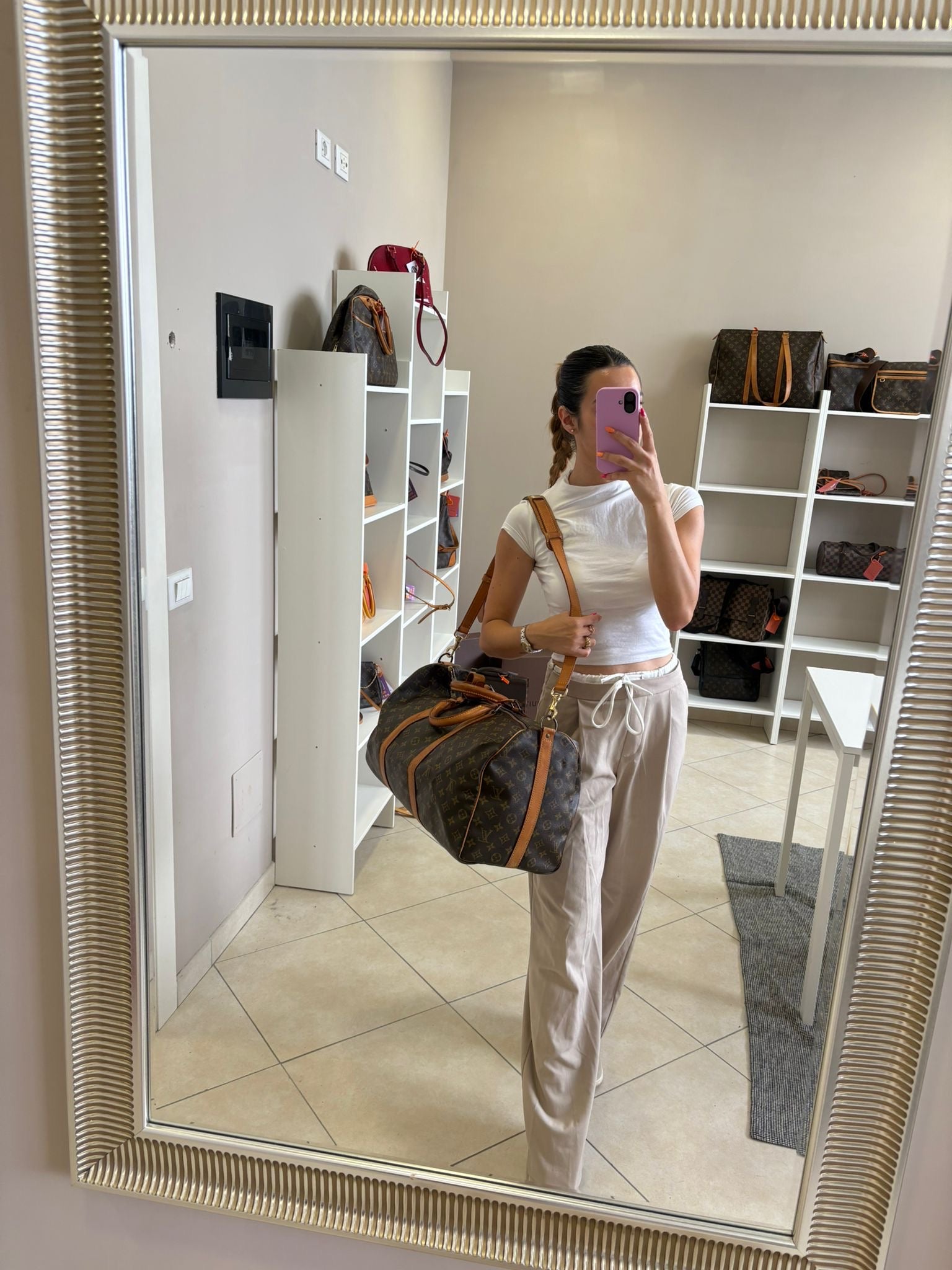 Louis Vuitton Keepall 50 Bandouliere