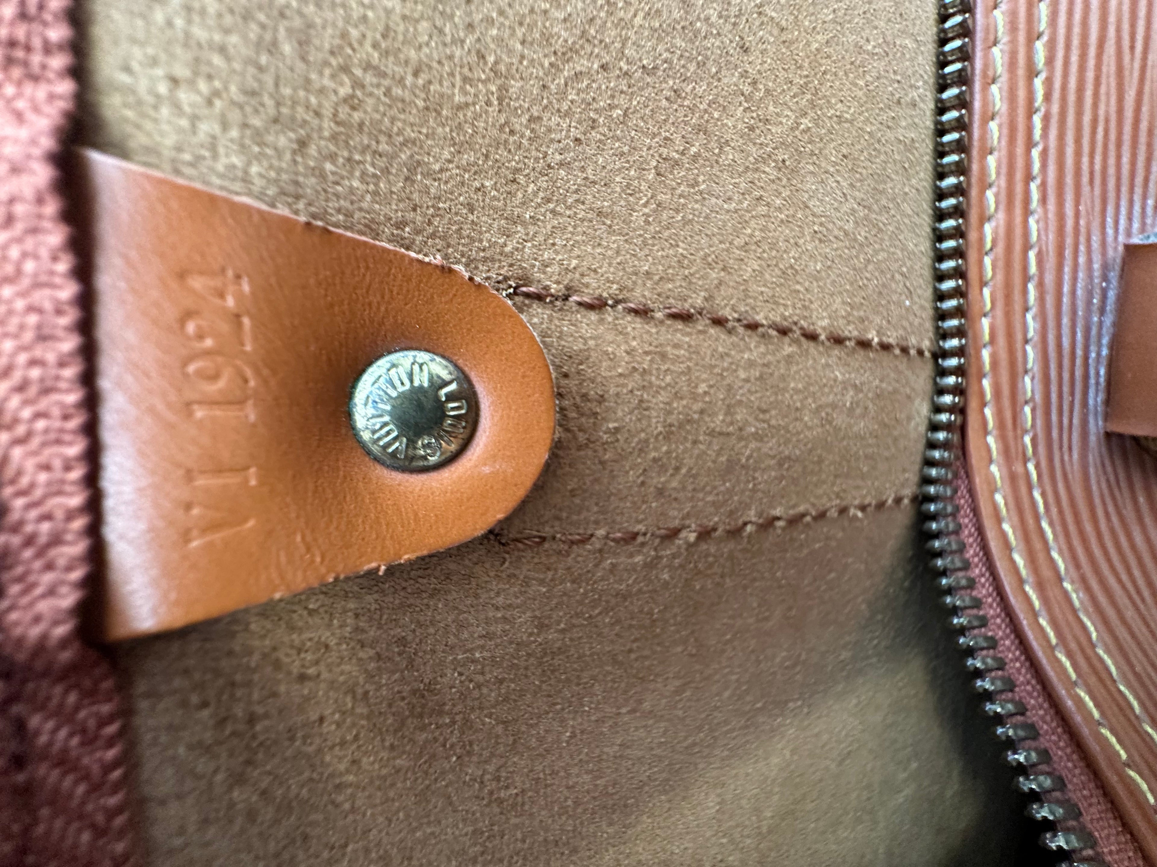 Louis Vuitton Keepall 45 Epi Brown