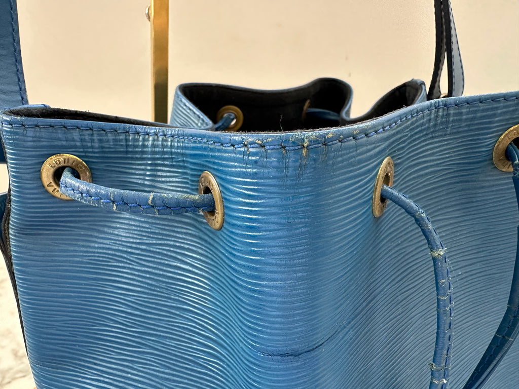 Louis Vuitton Epi Petite Noé Blue