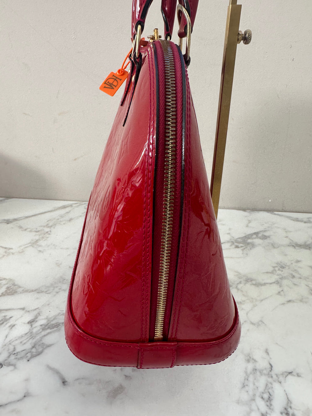 Louis Vuitton Alma Vernis Red