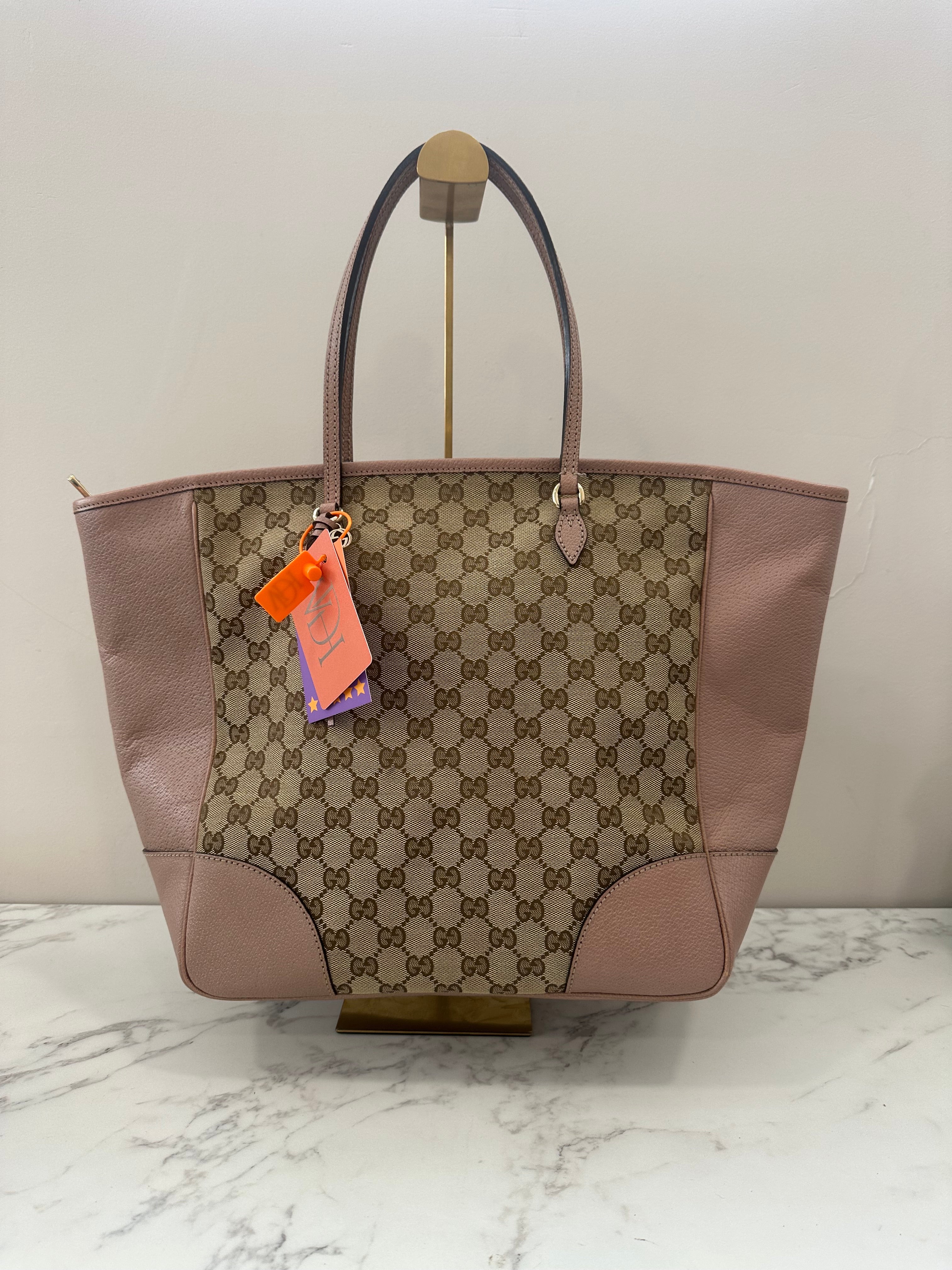 Gucci Pink GG Tote