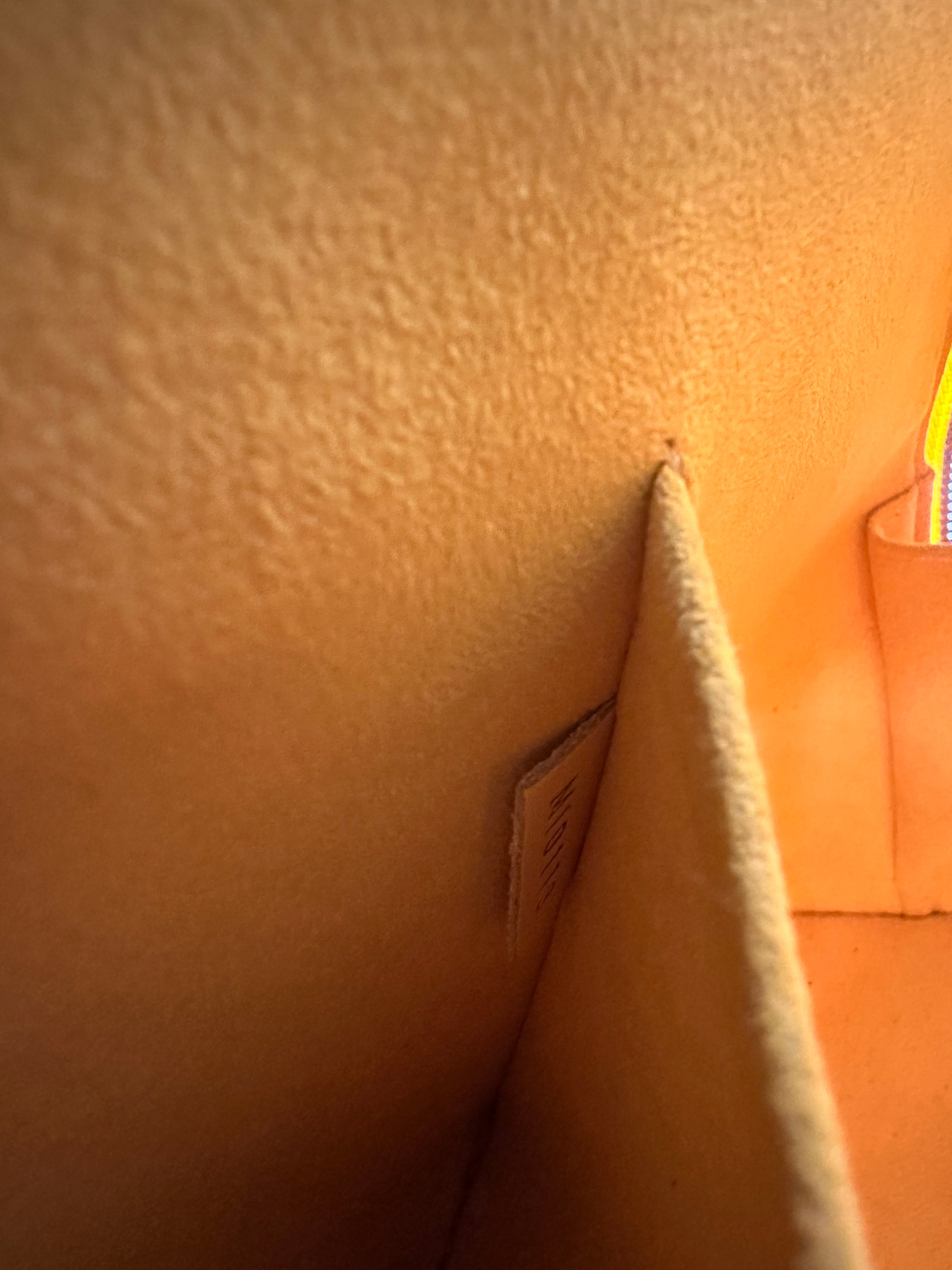 Louis Vuitton Alma Epi Yellow