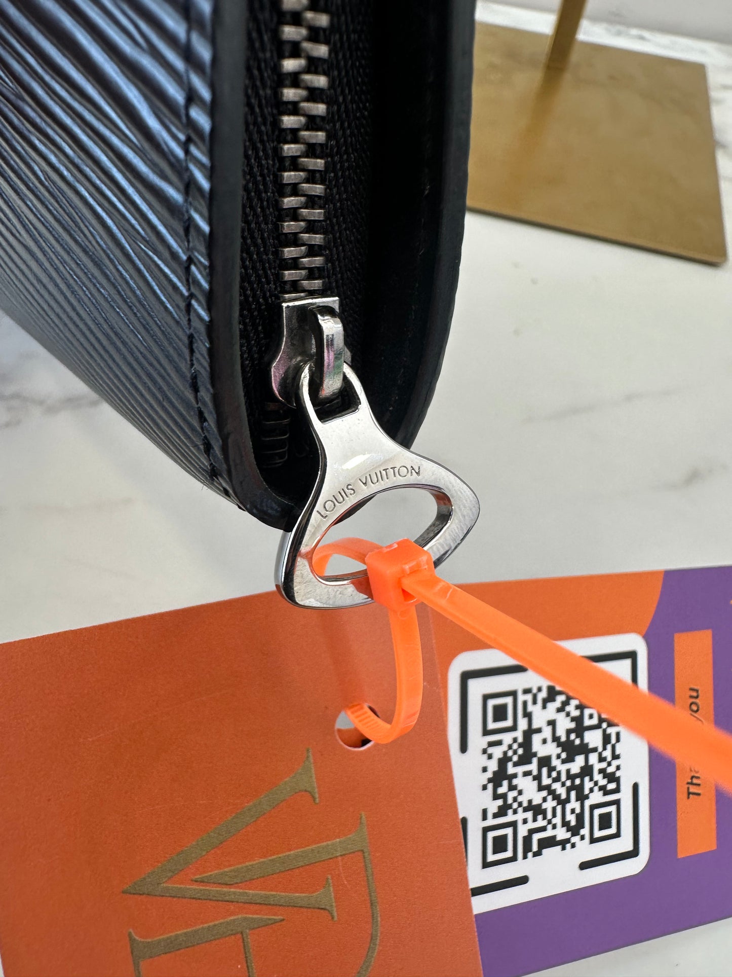 Louis Vuitton Monnaie Black Epi