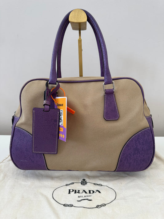 Prada Triangle Purple