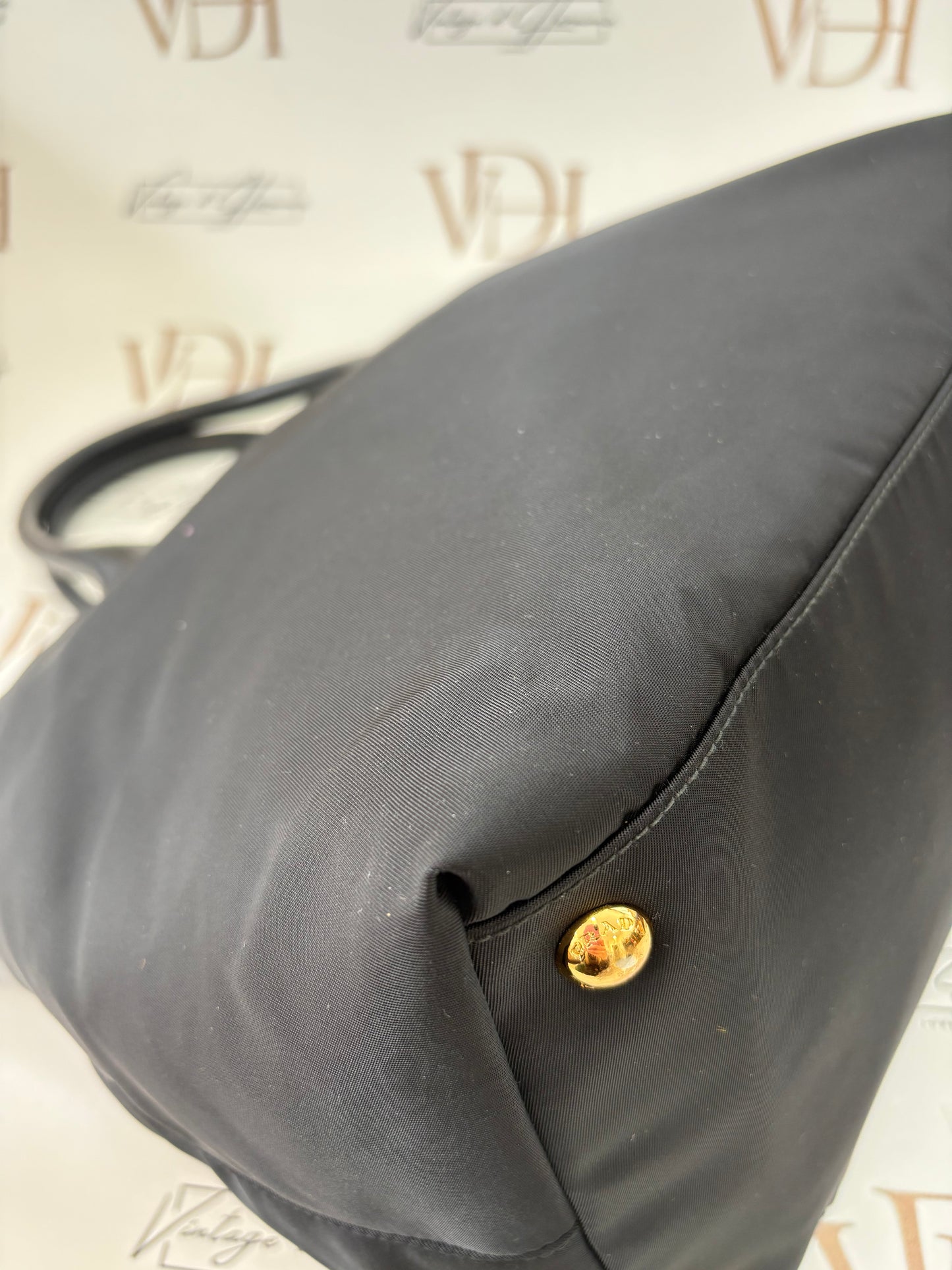384216 - Prada Black Nylon