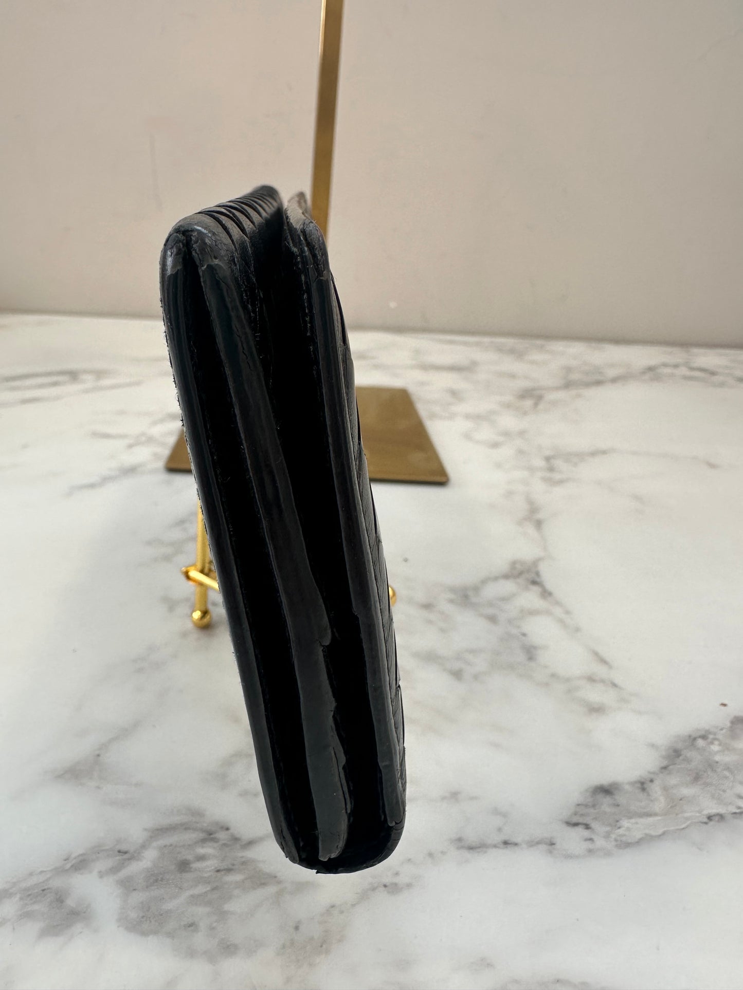Bottega Veneta Black Lomg Wallet