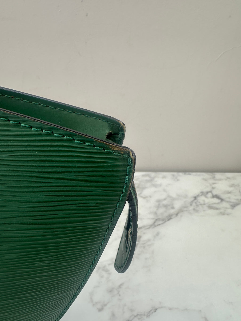 Louis Vuitton Green Epi Saint jacques