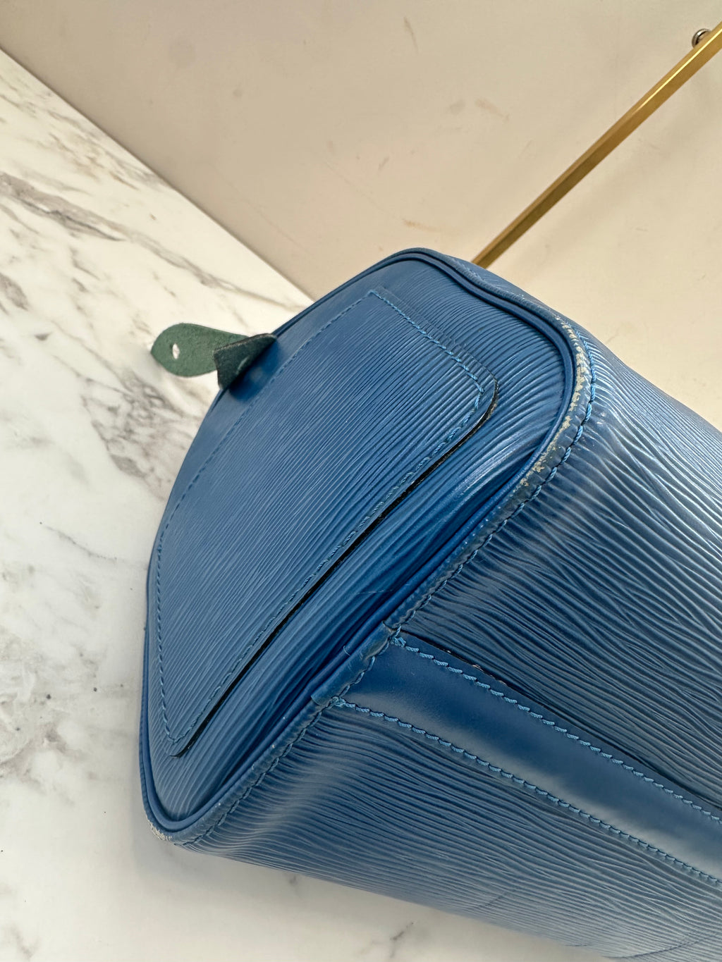 Louis Vuitton  Speedy 25 Epi Blue