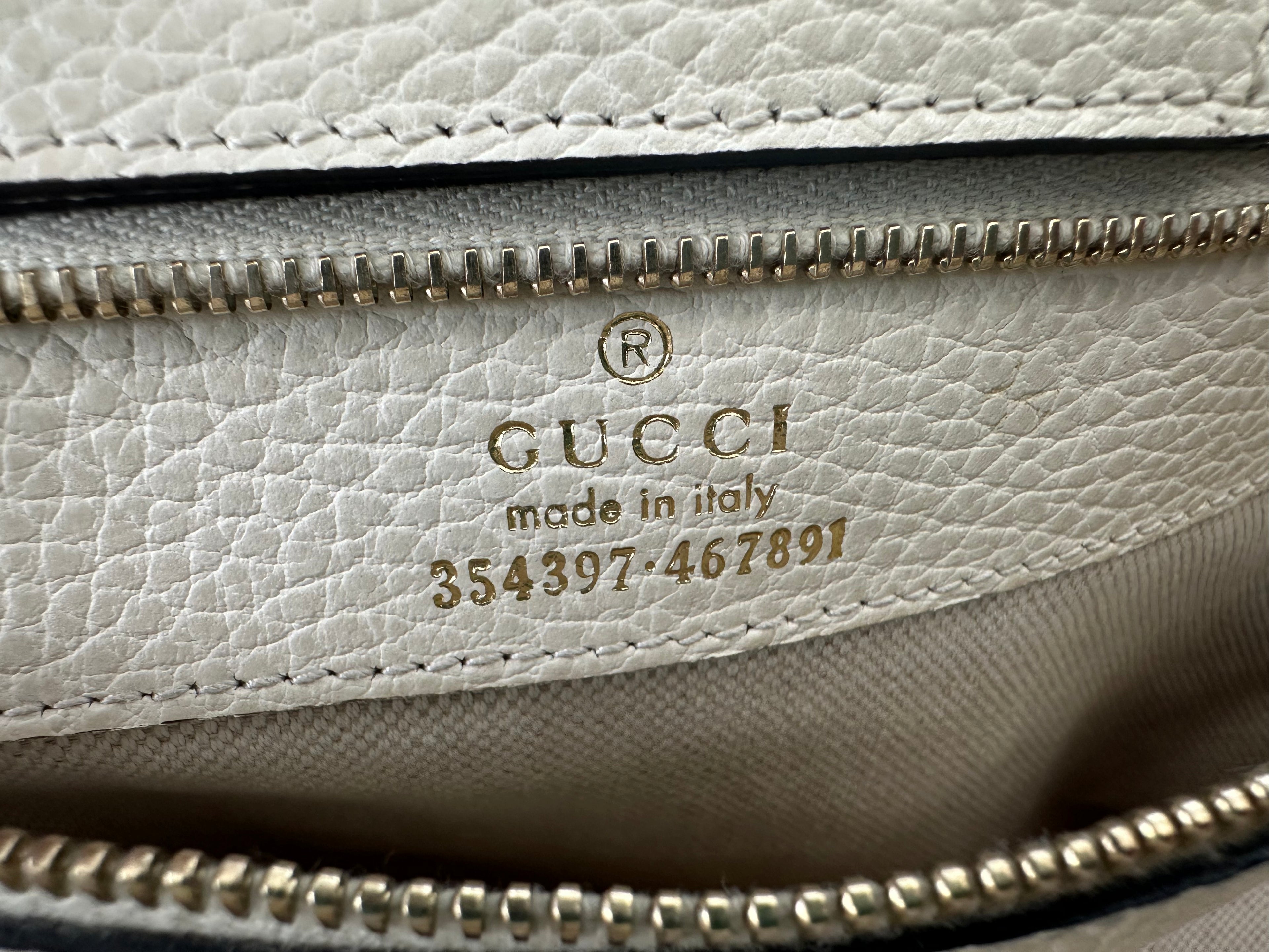 Gucci Leather Tote Bag