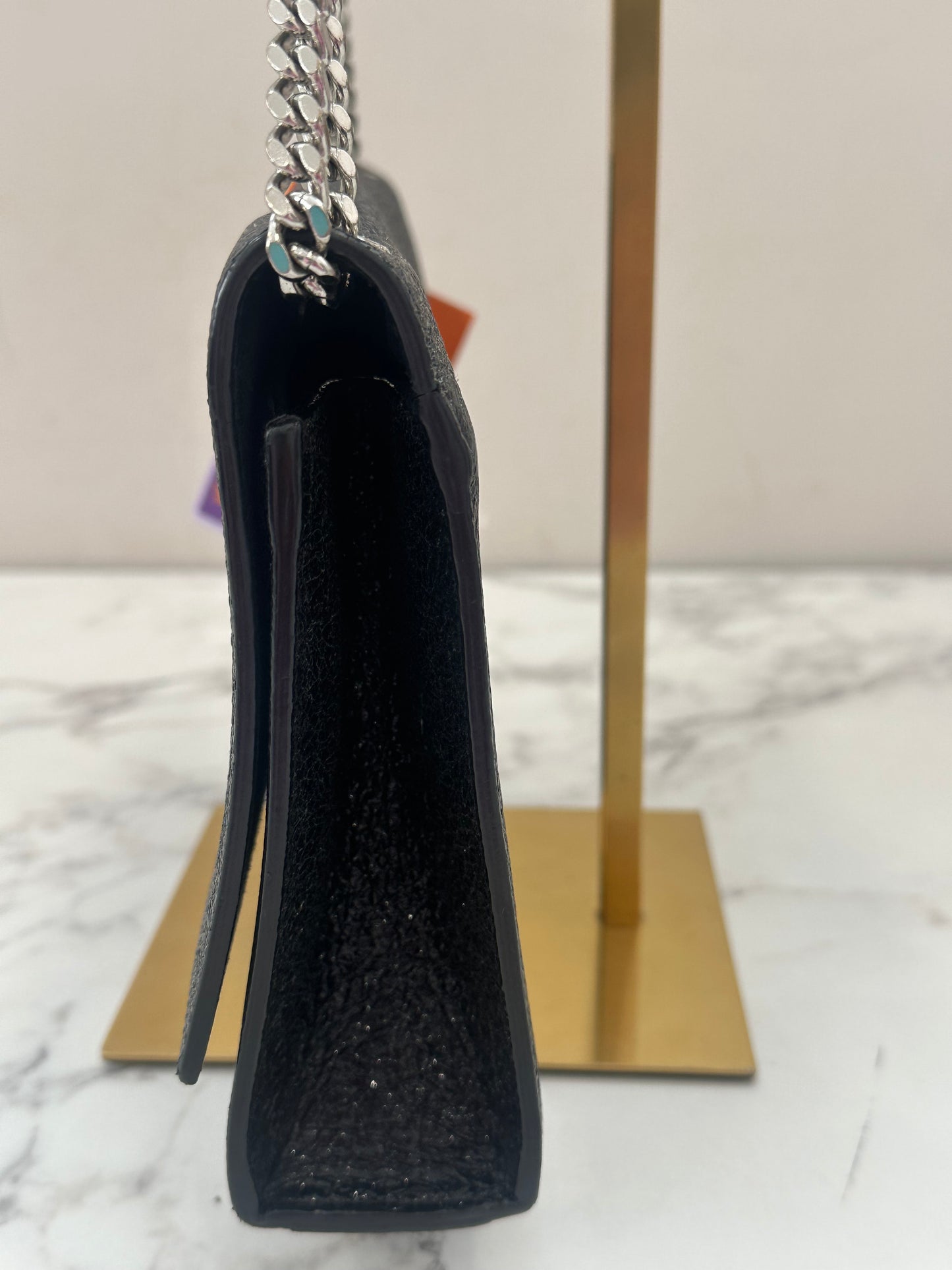 Saint Laurent Black Leather kate