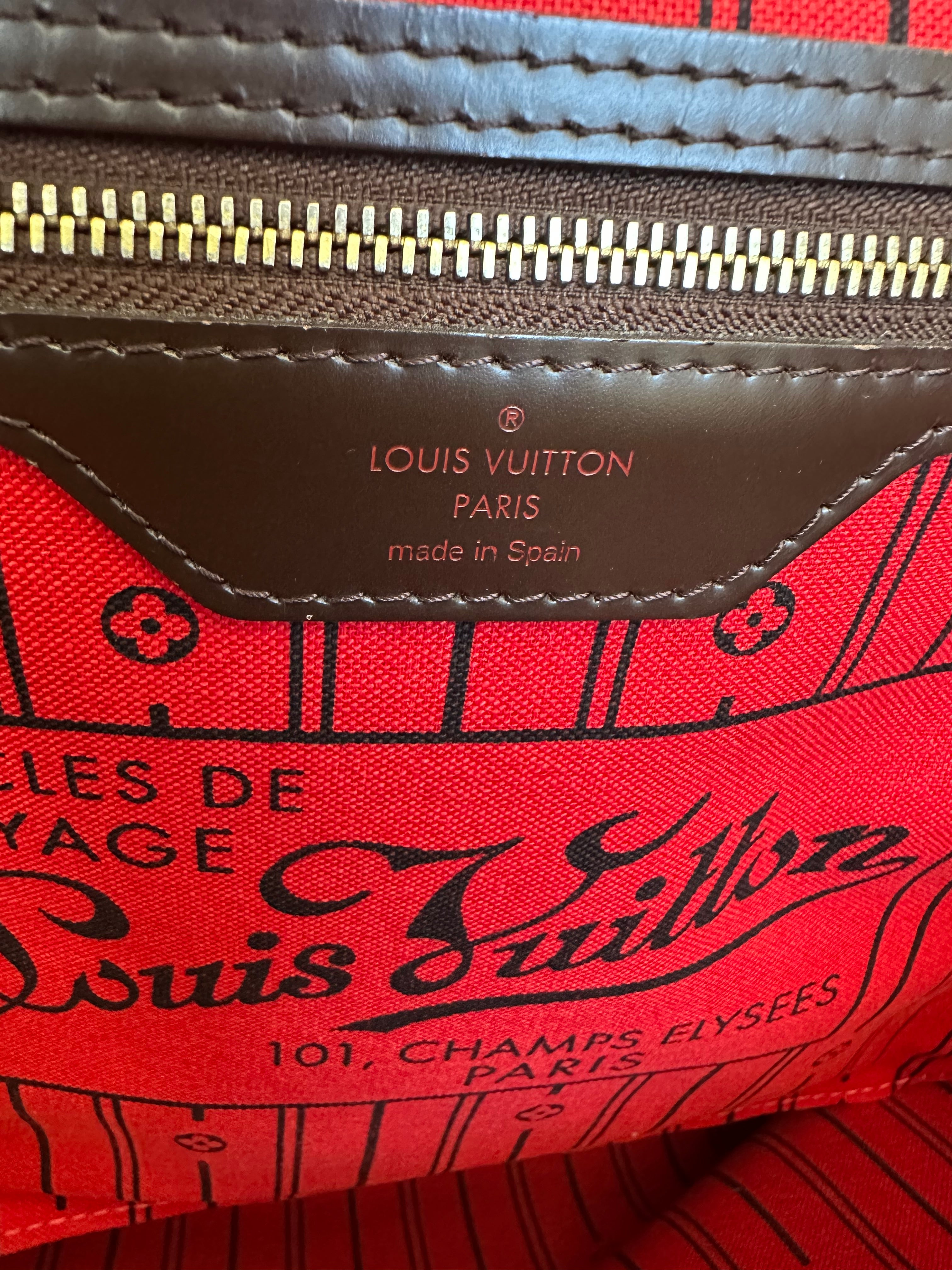 Louis Vuitton Neverfull MM Damier