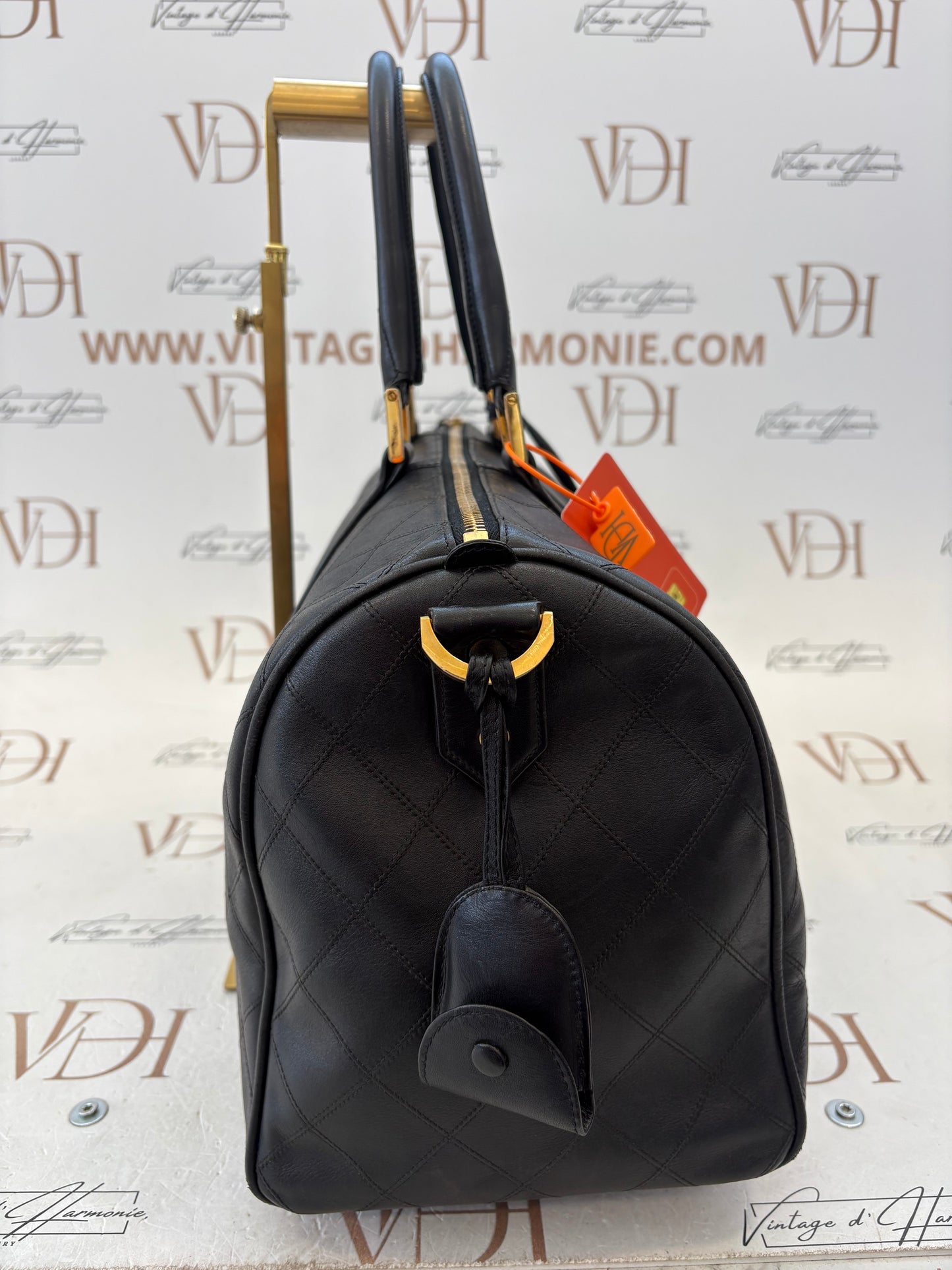 018229 - Chanel Bicolore Duffle Bag